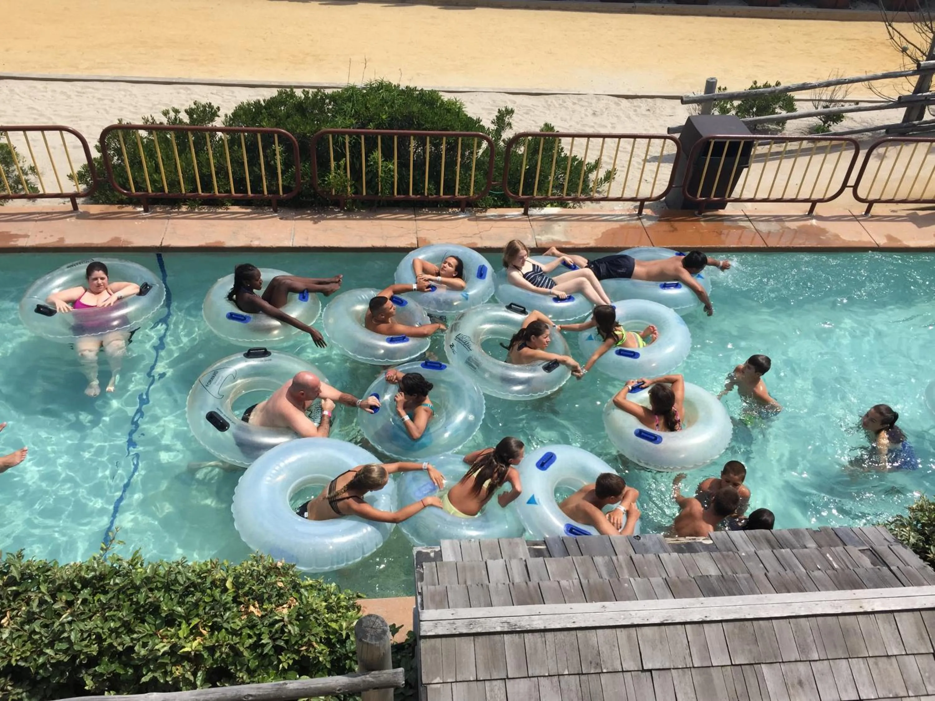 Pool view in Sandy Shores Resort