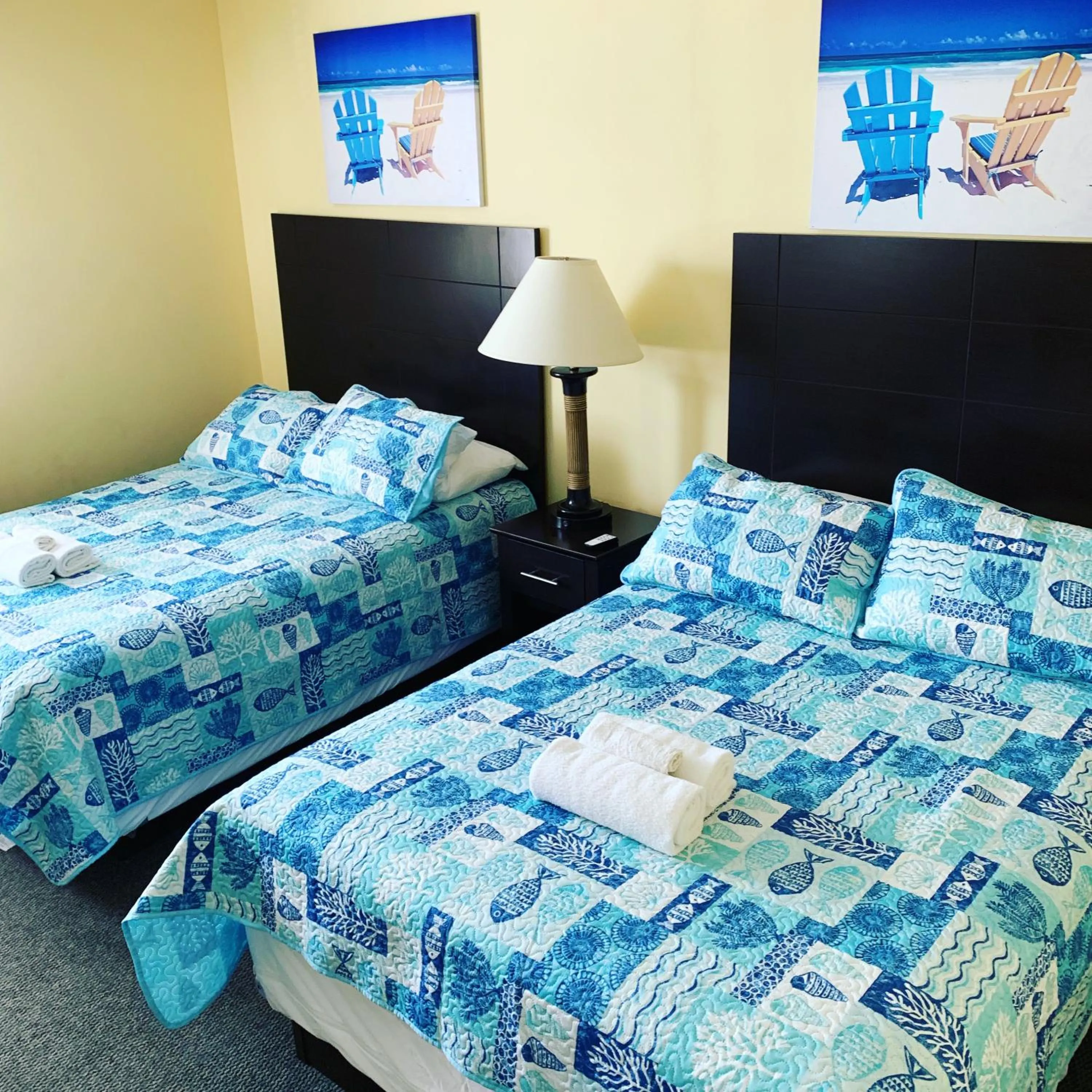 Bed in Sandy Shores Resort