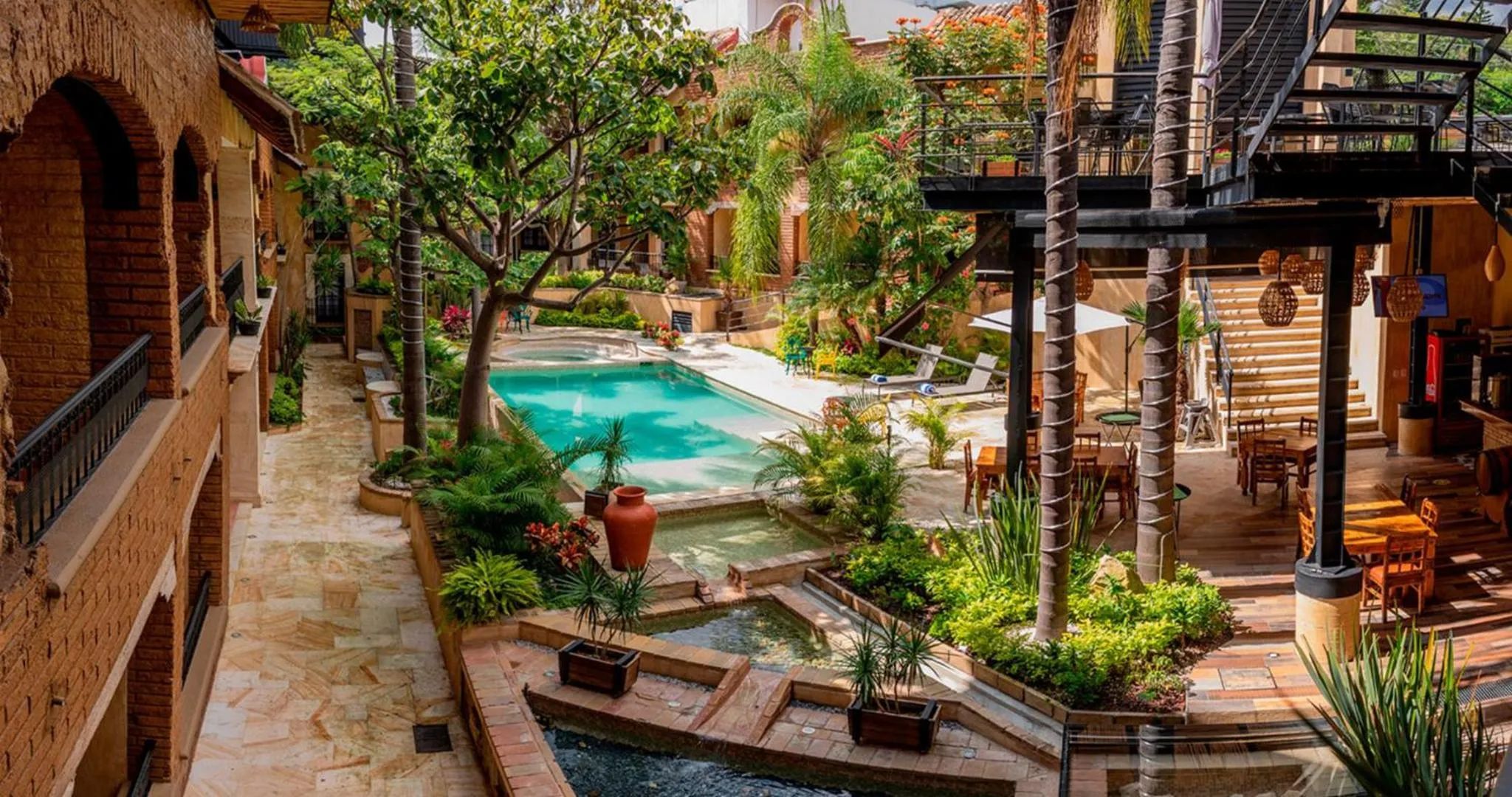 Patio in Casa de Adobe Gallery & Luxury Boutique