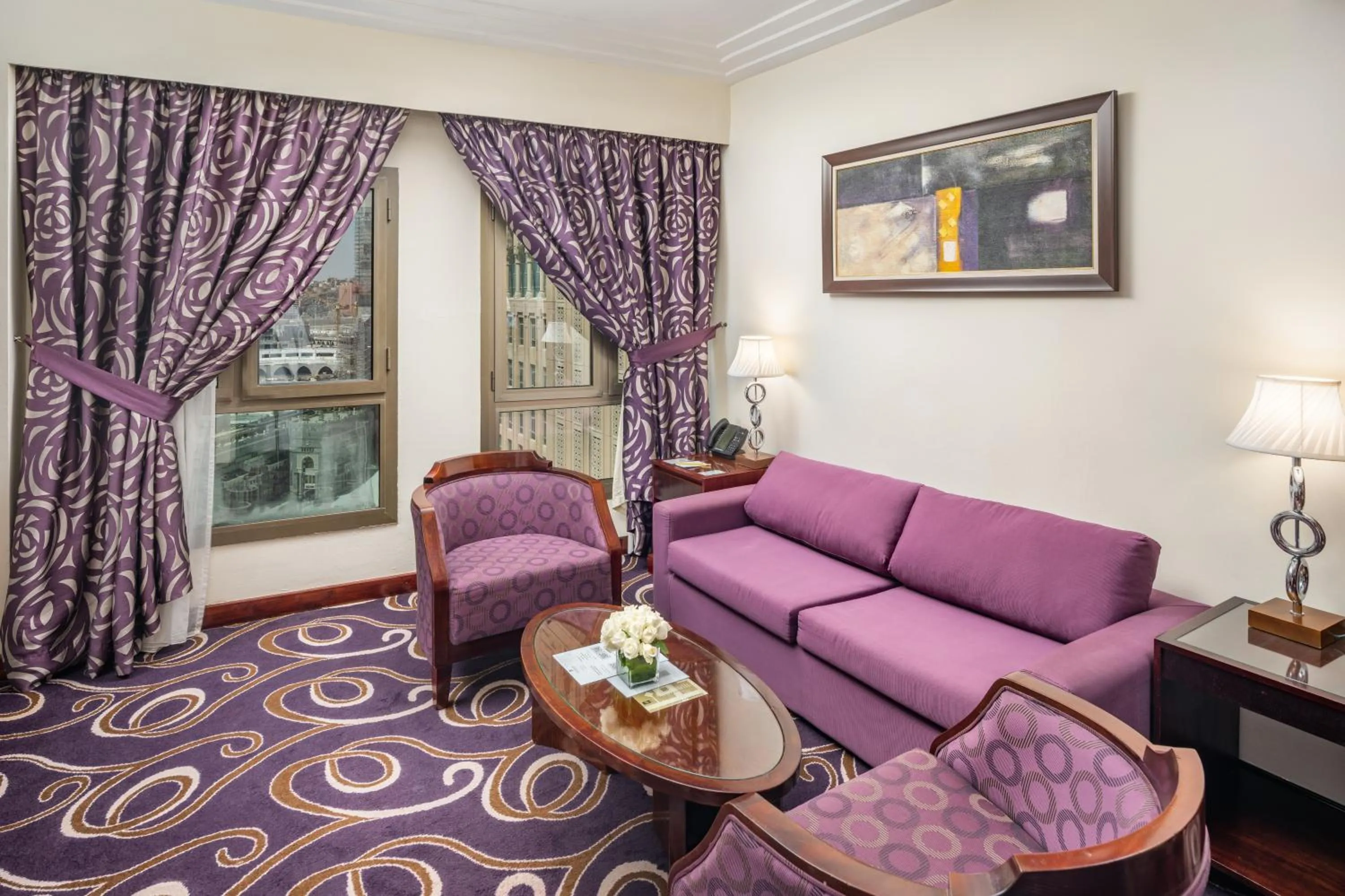 Seating area in Elaf Kinda Hotel