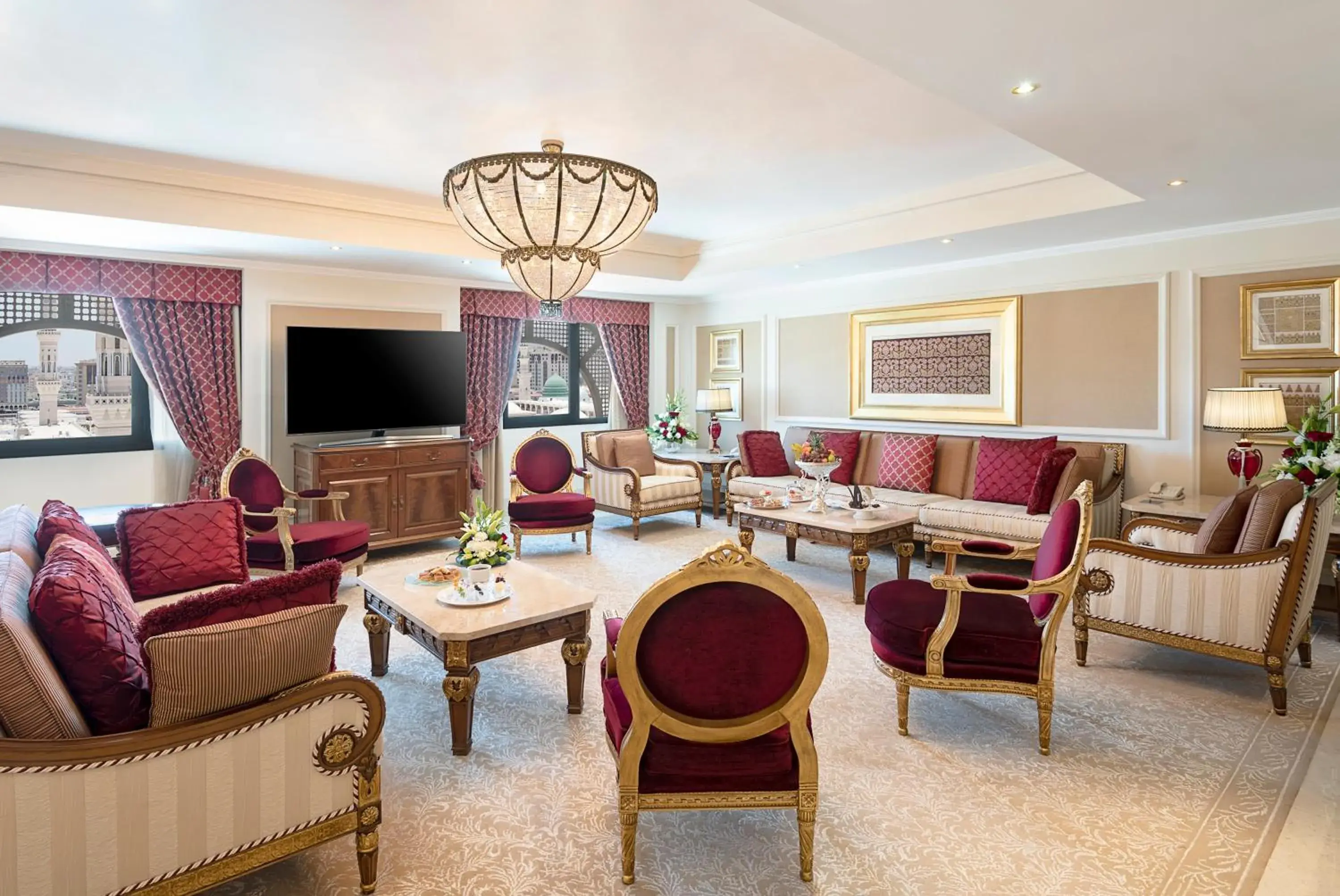 Living room in The Oberoi Madina المدينة أوبروي Living room in The Oberoi Madina المدينة أوبروي