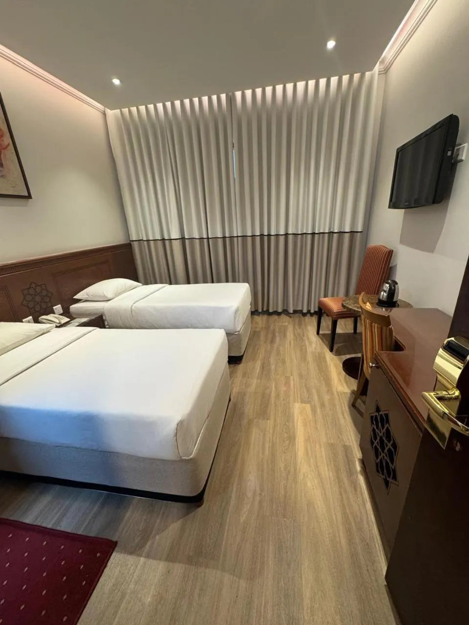 Bed in Rotana Al Mesk Hotel