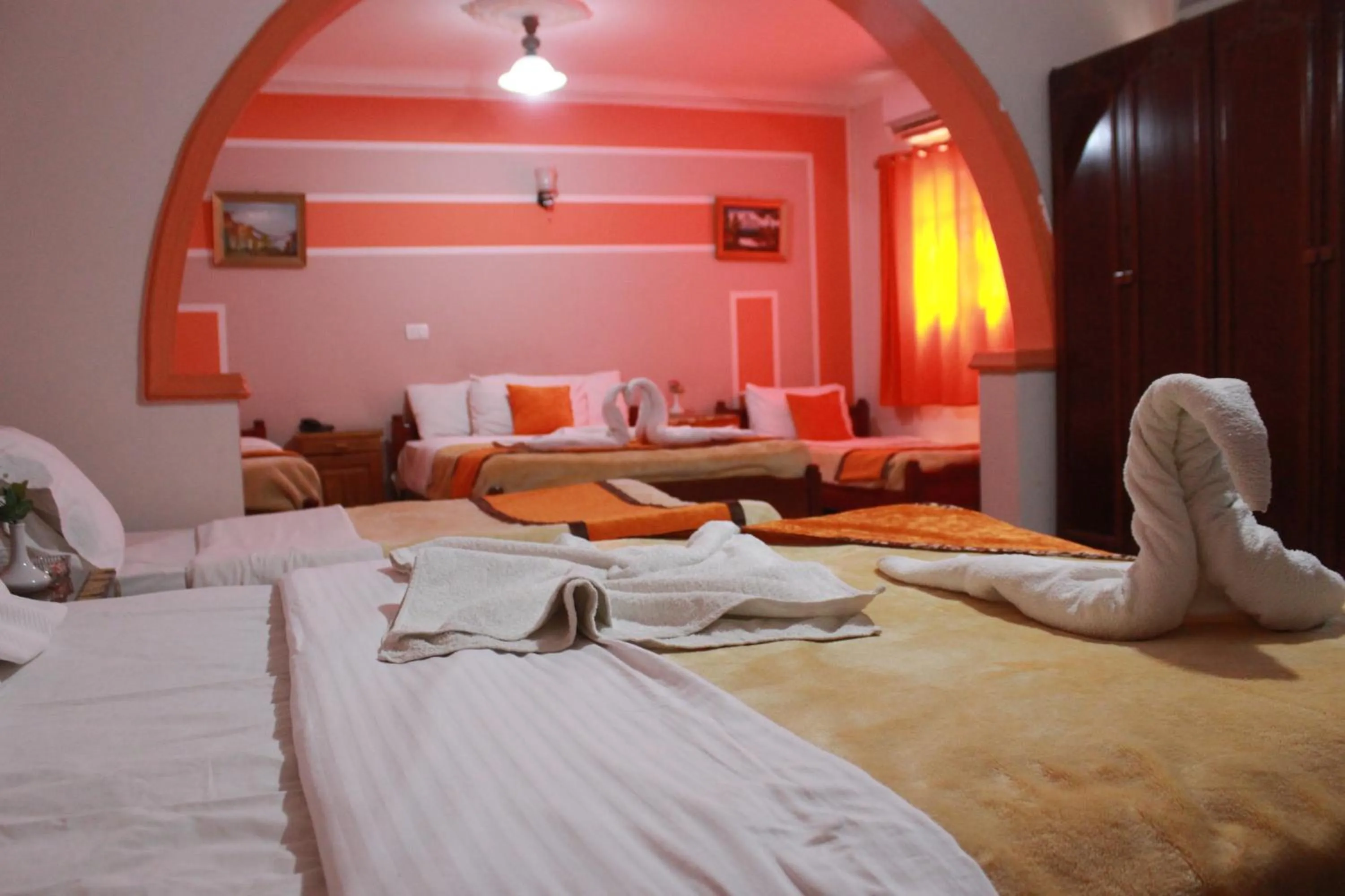 Bed in Osiris Hotel Cairo