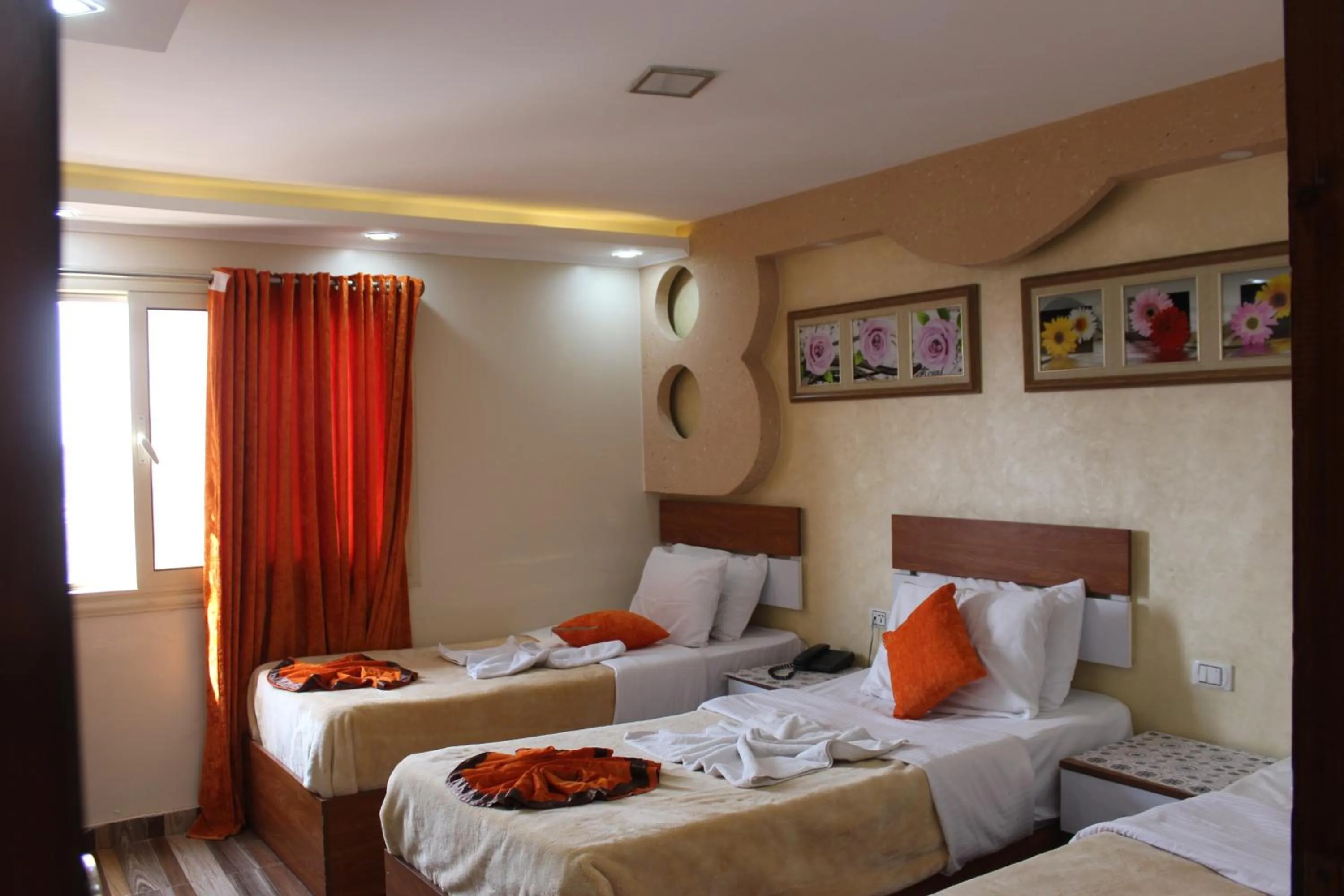 Bed in Osiris Hotel Cairo