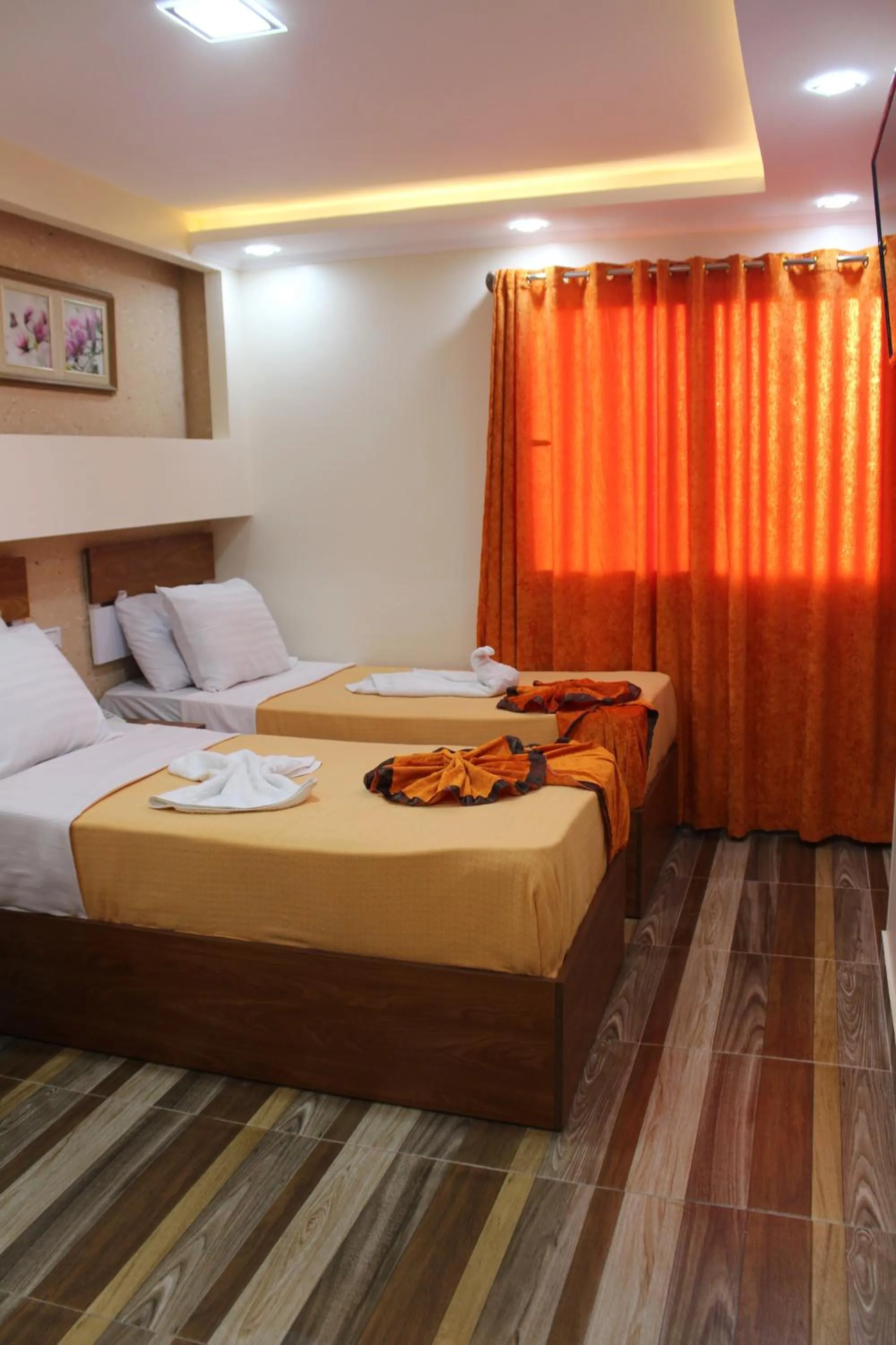 Bed in Osiris Hotel Cairo