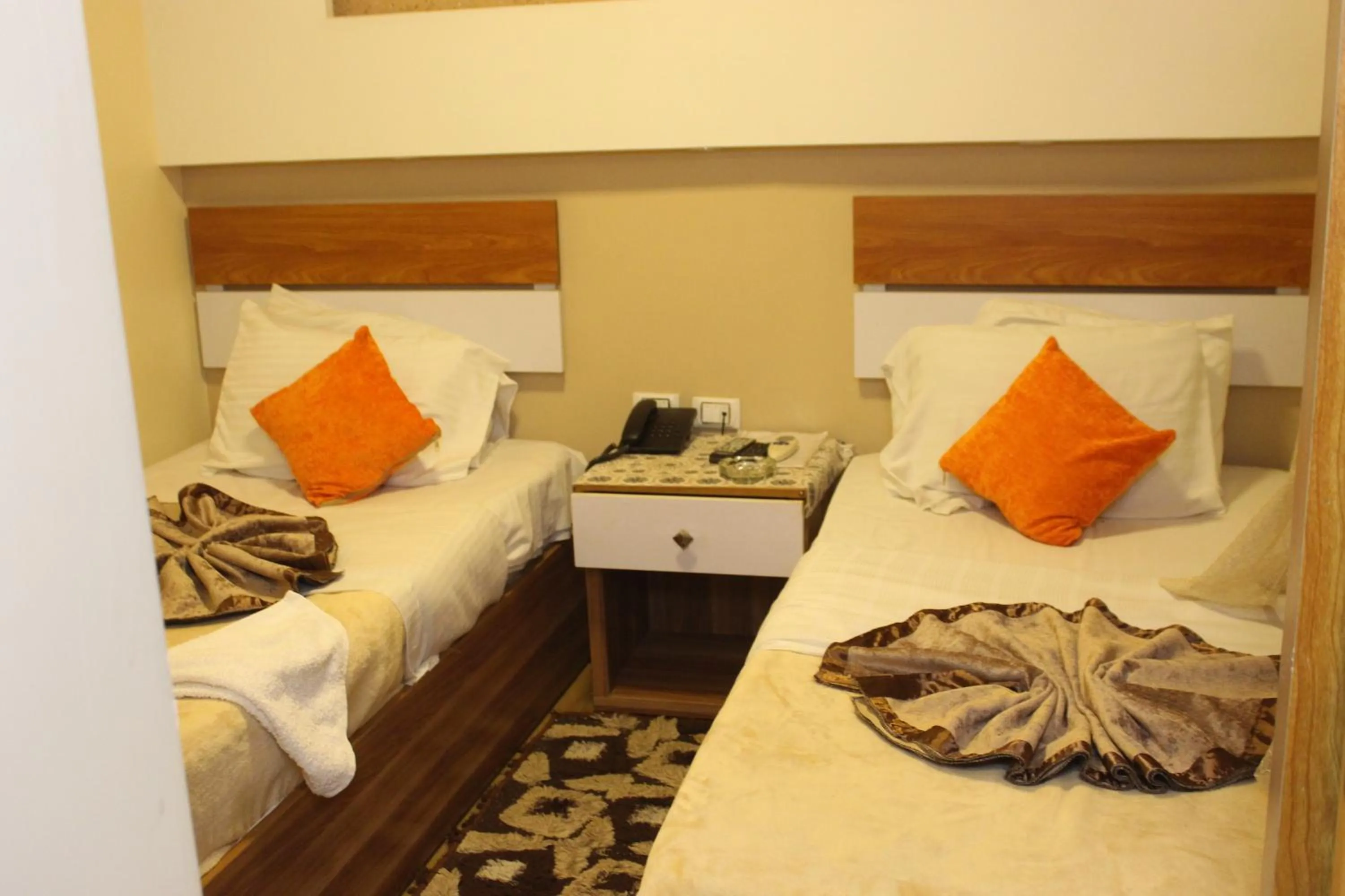 Bed in Osiris Hotel Cairo