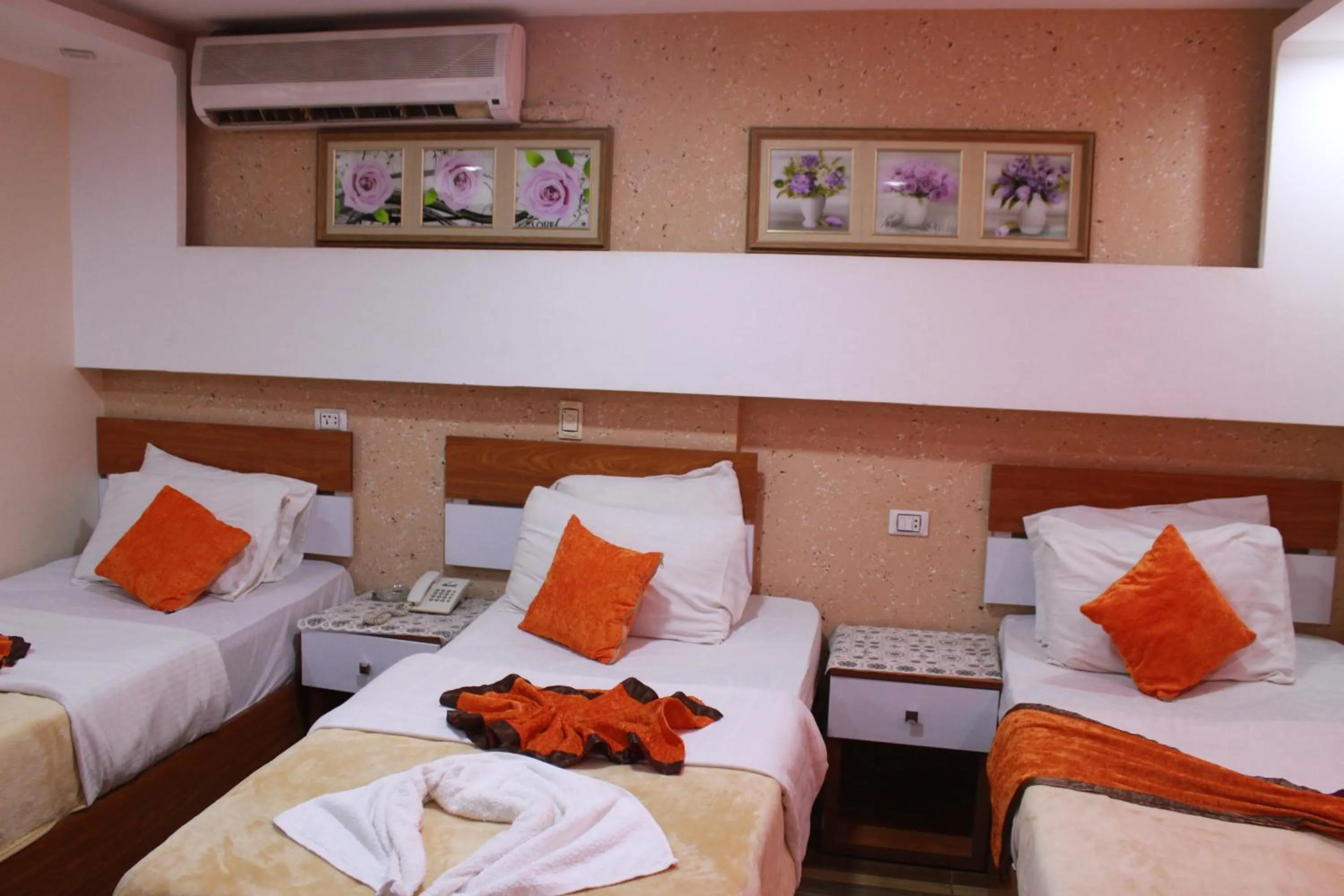 Bed in Osiris Hotel Cairo