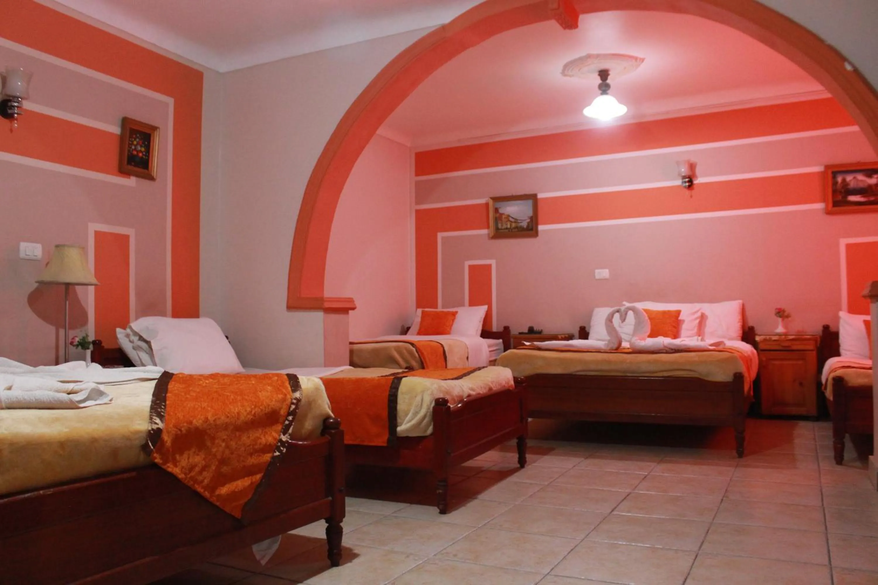 Bed in Osiris Hotel Cairo