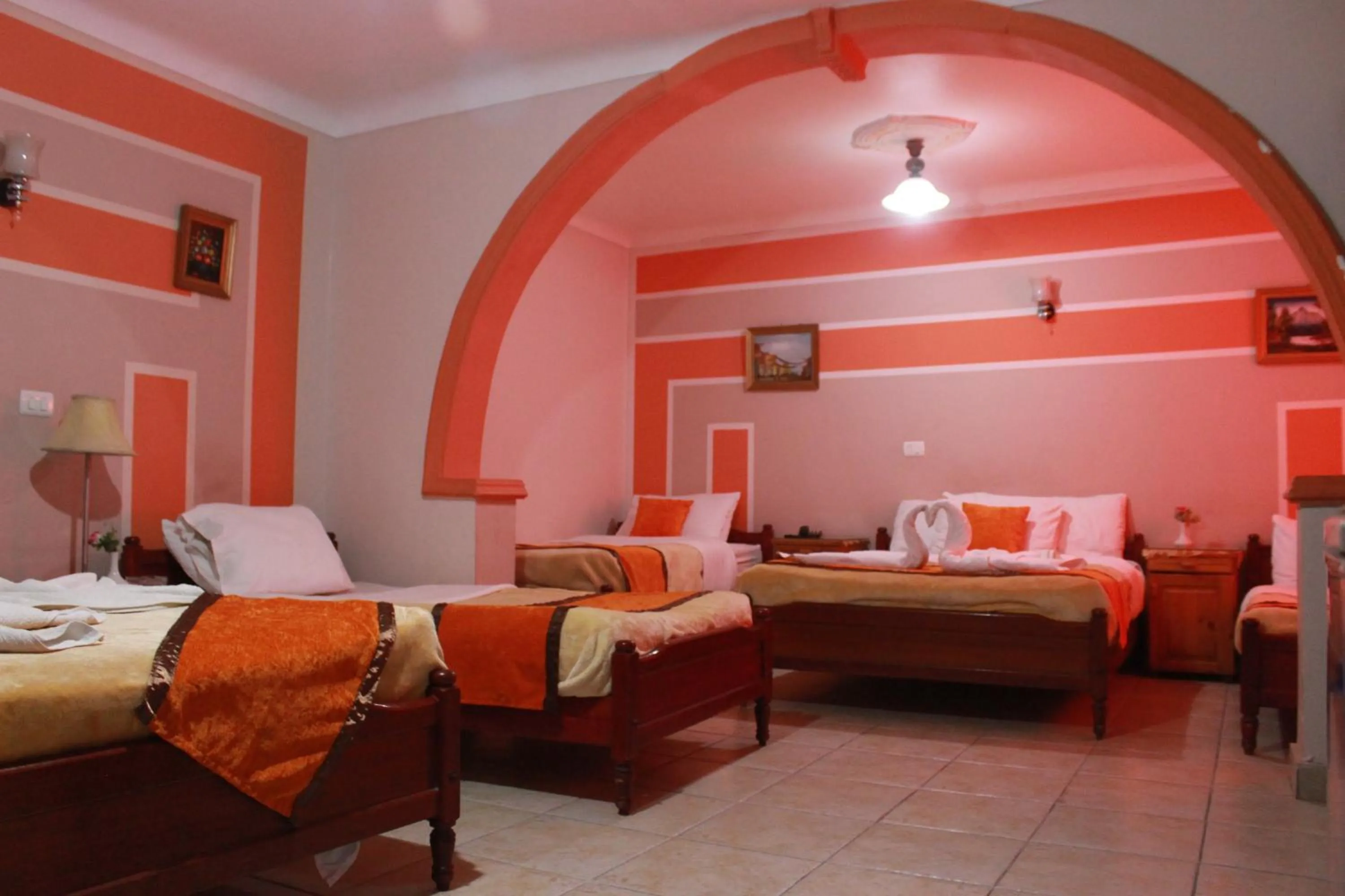 Bed in Osiris Hotel Cairo