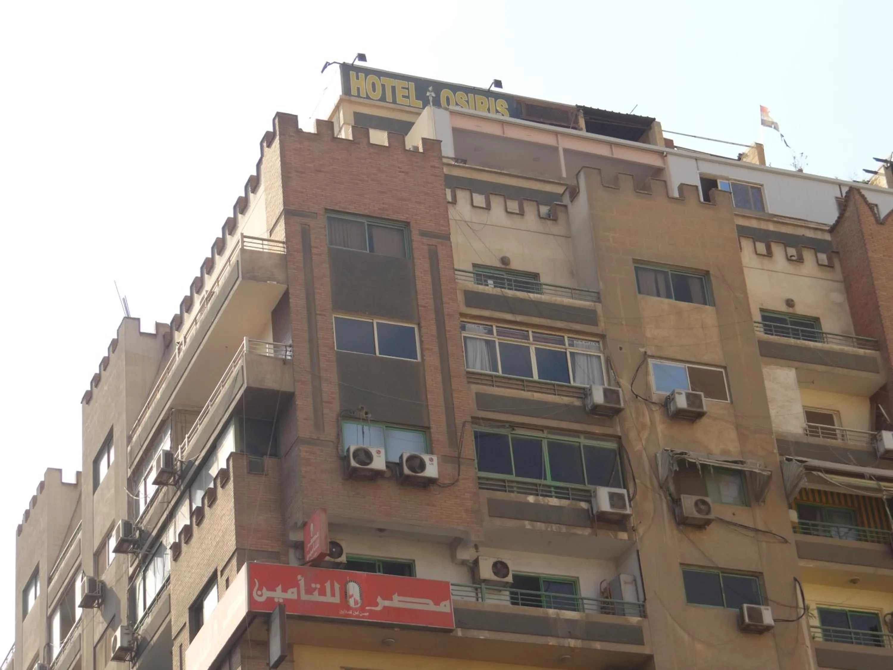 Property building in Osiris Hotel Cairo