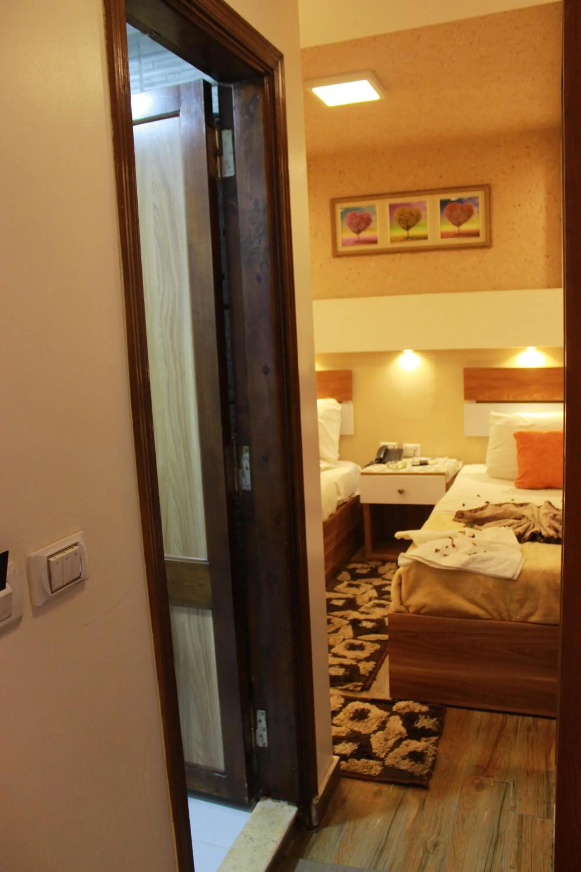 Bed in Osiris Hotel Cairo