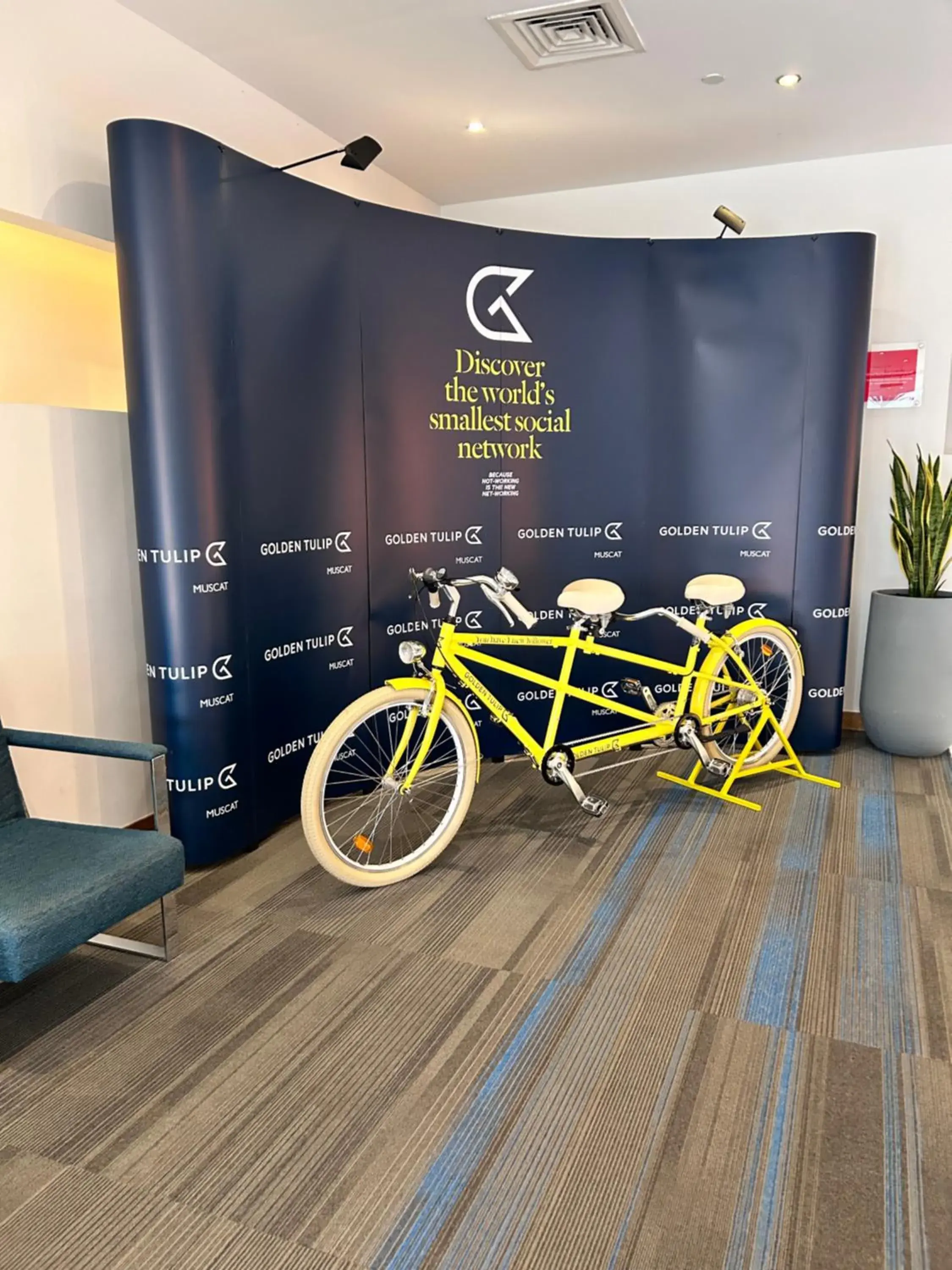 Lobby or reception in Golden Tulip Muscat Lobby or reception in Golden Tulip Muscat