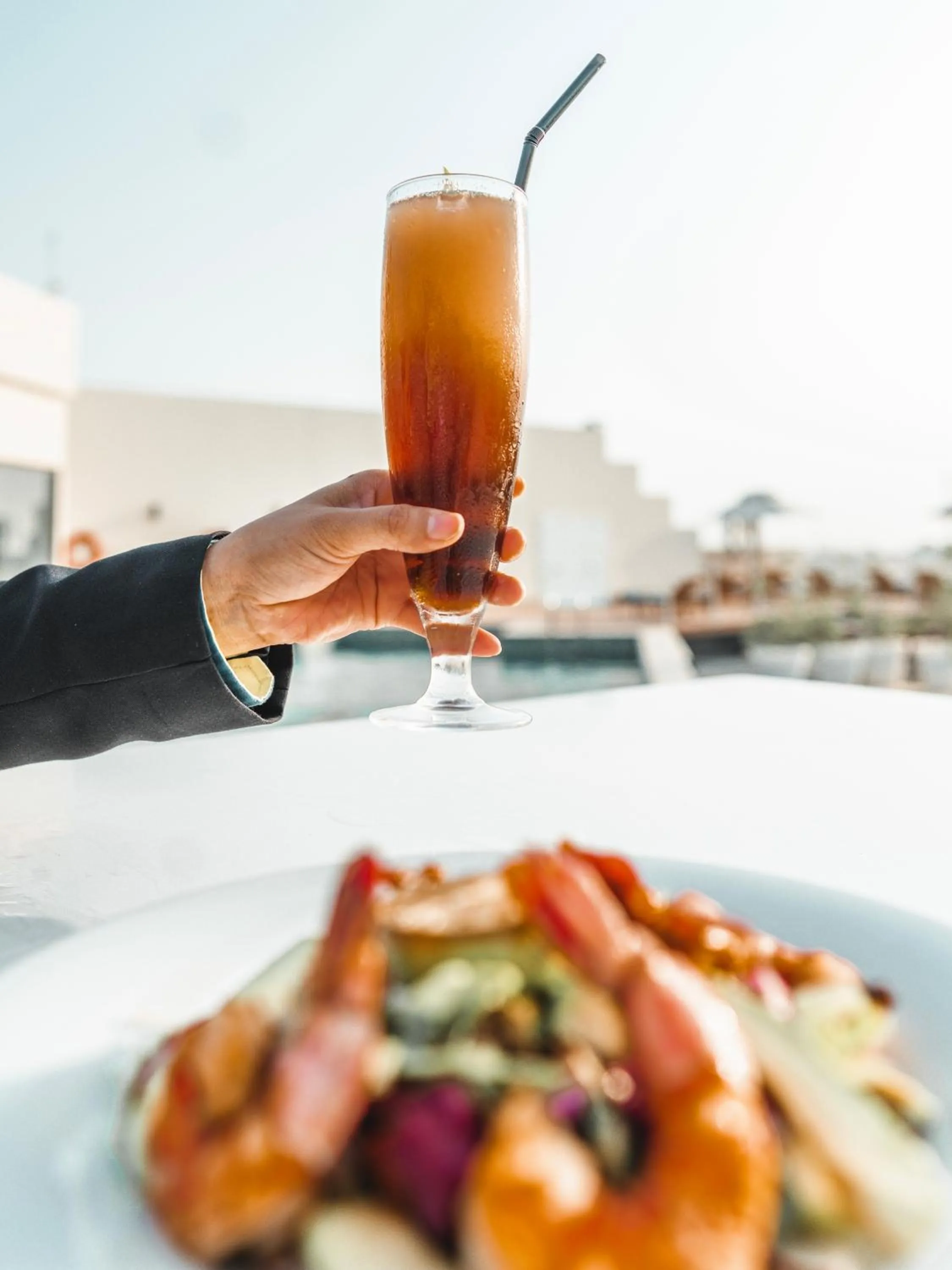 Food and drinks in Golden Tulip Muscat