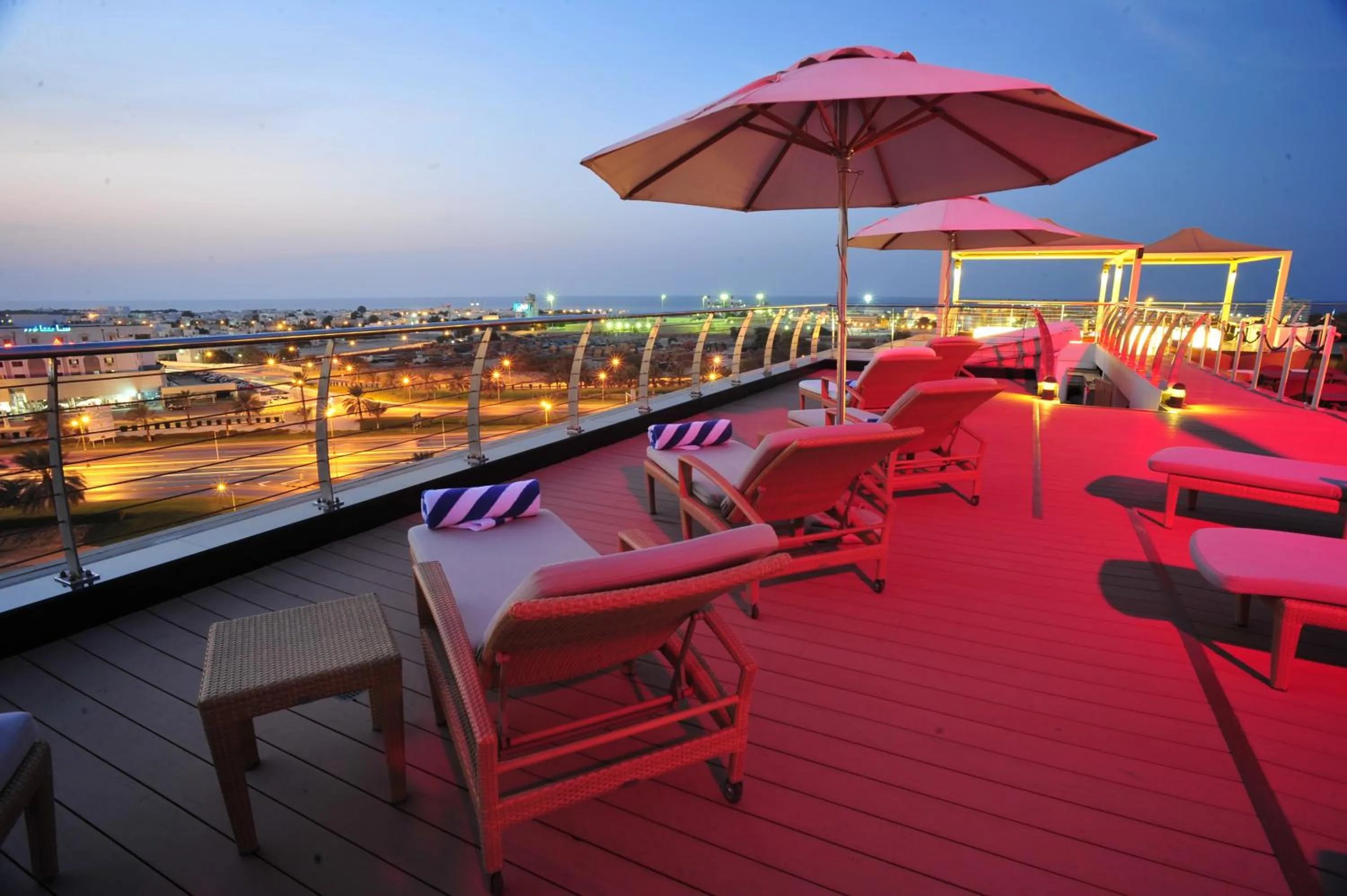 Balcony/Terrace in Golden Tulip Muscat