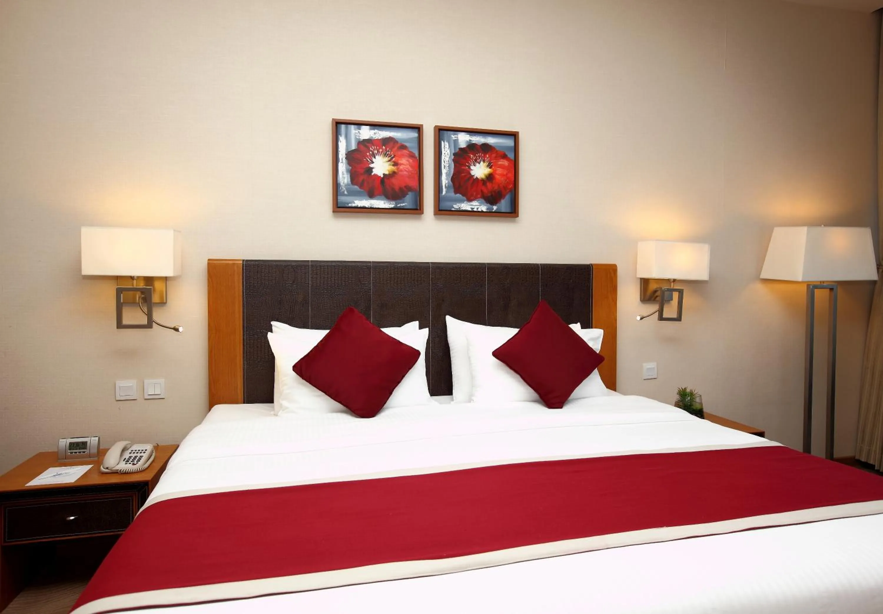 Bed in Mena Hotel Al Jubail