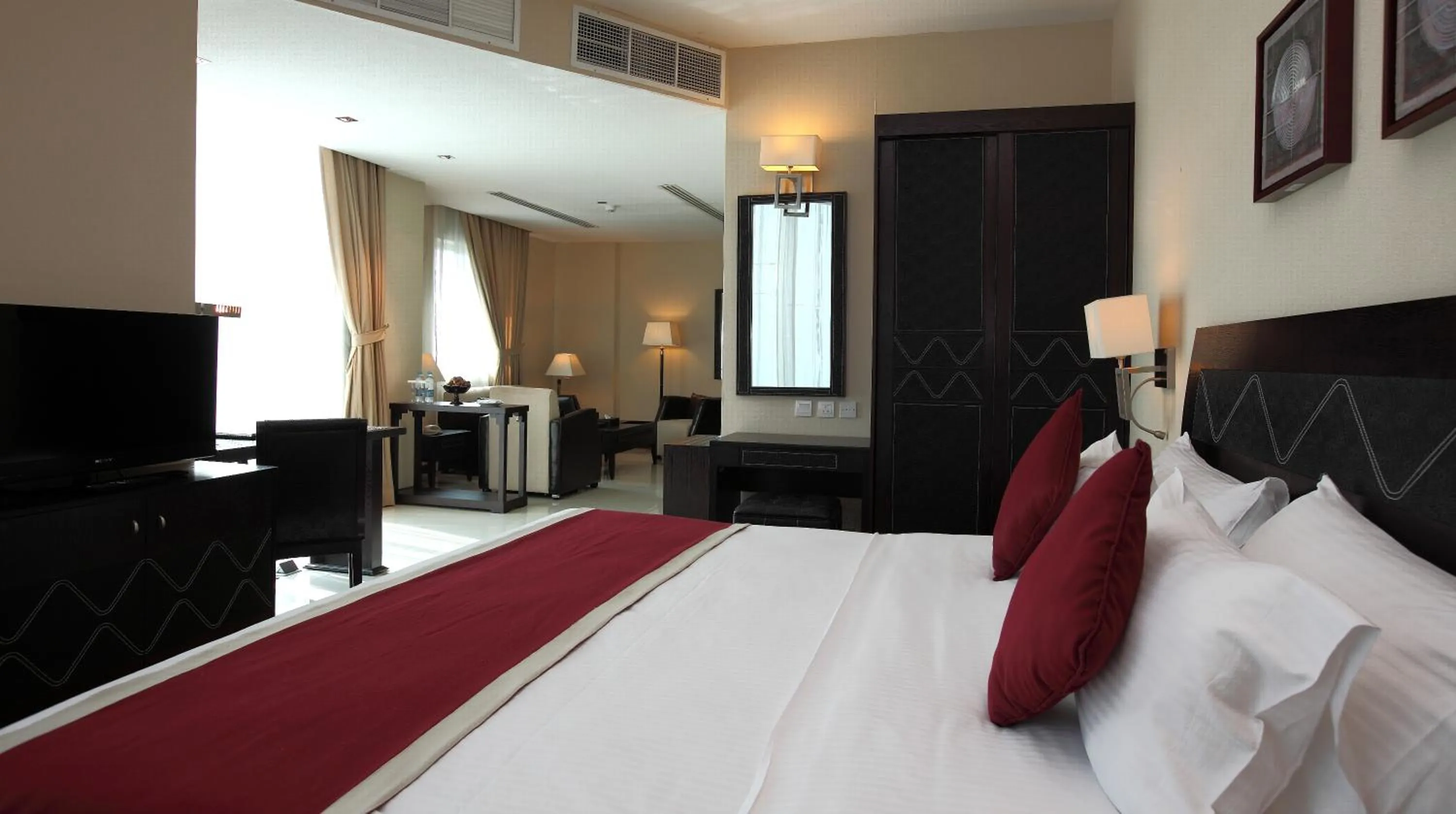 Photo of the whole room, Bed in Mena Hotel Al Jubail