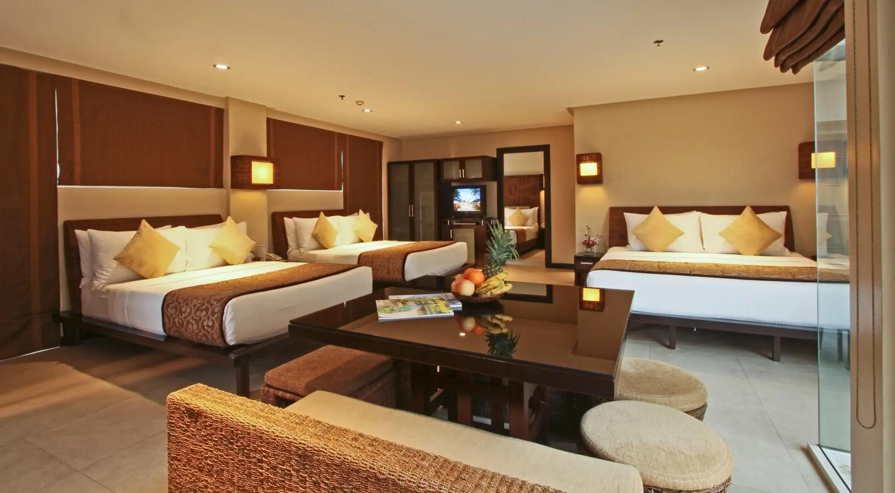 Bed in Two Seasons Boracay Resort Bed in Two Seasons Boracay Resort