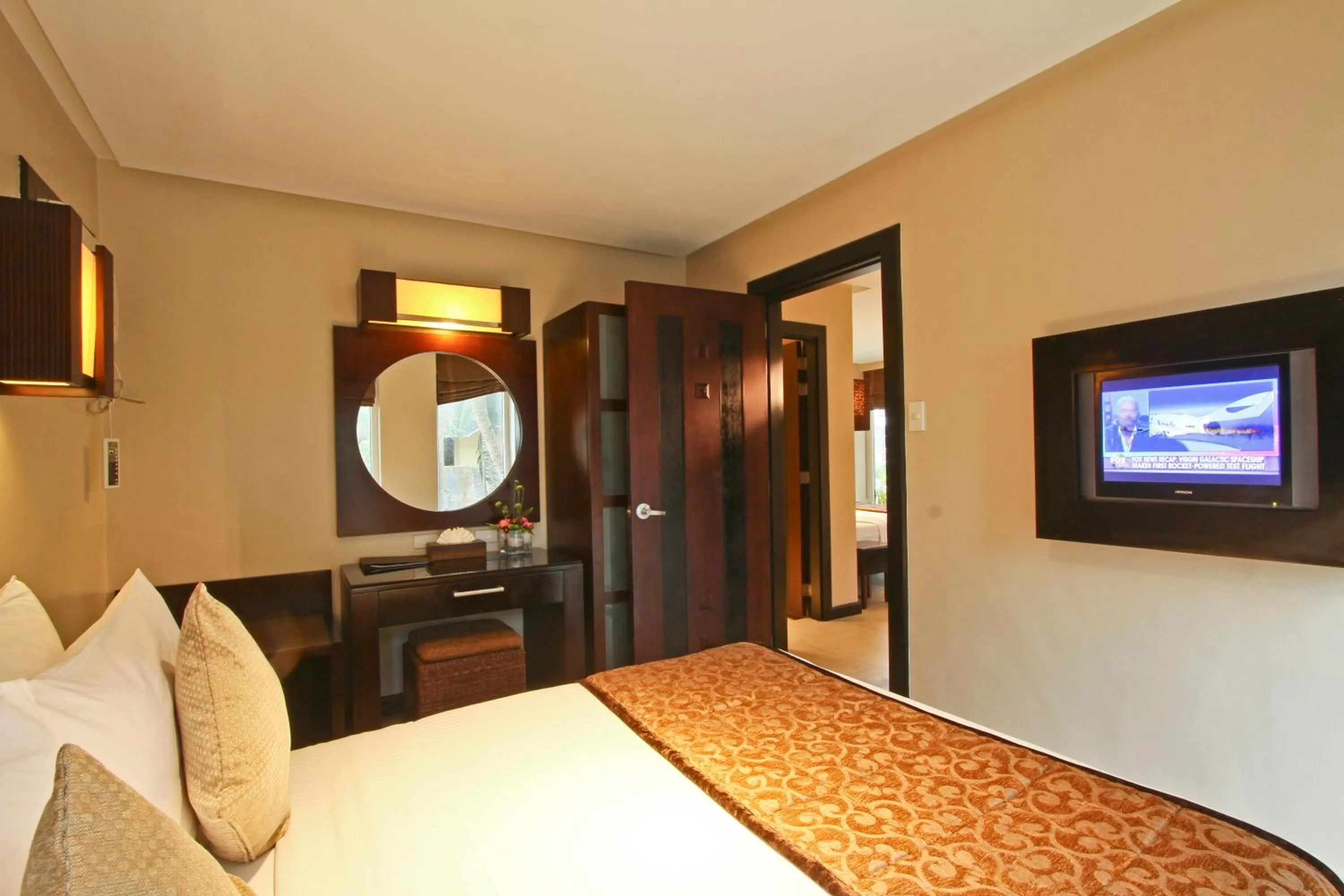 Bed in Two Seasons Boracay Resort