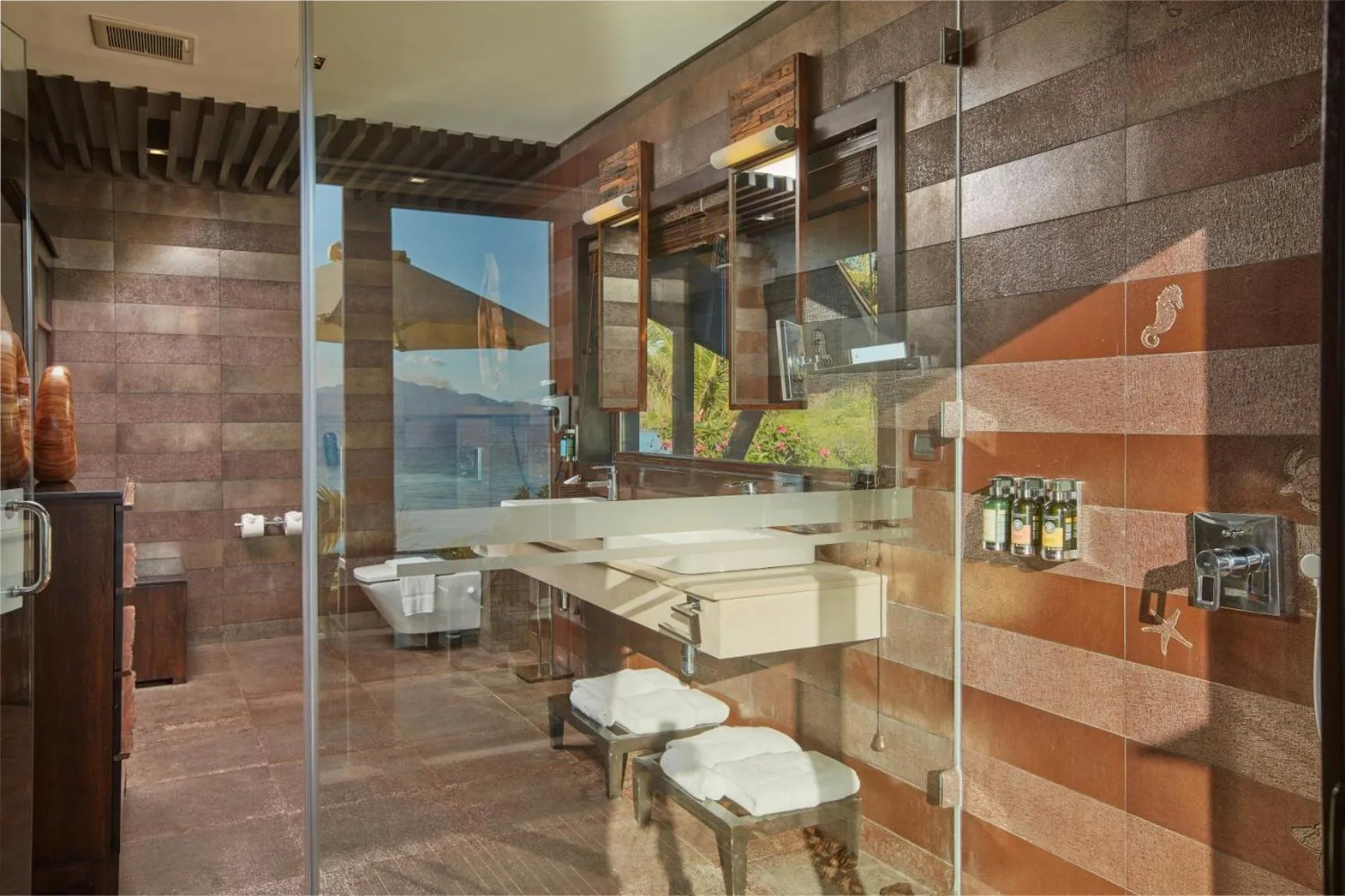 Bathroom in Two Seasons Coron Island Resort