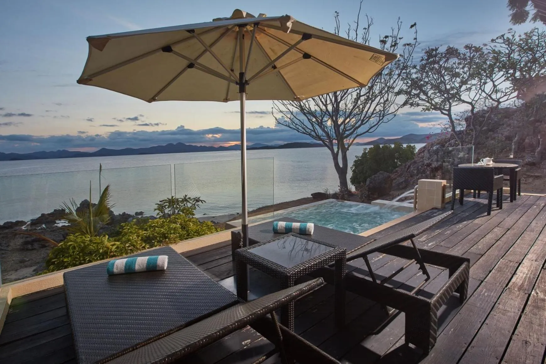 Balcony/Terrace in Two Seasons Coron Island Resort