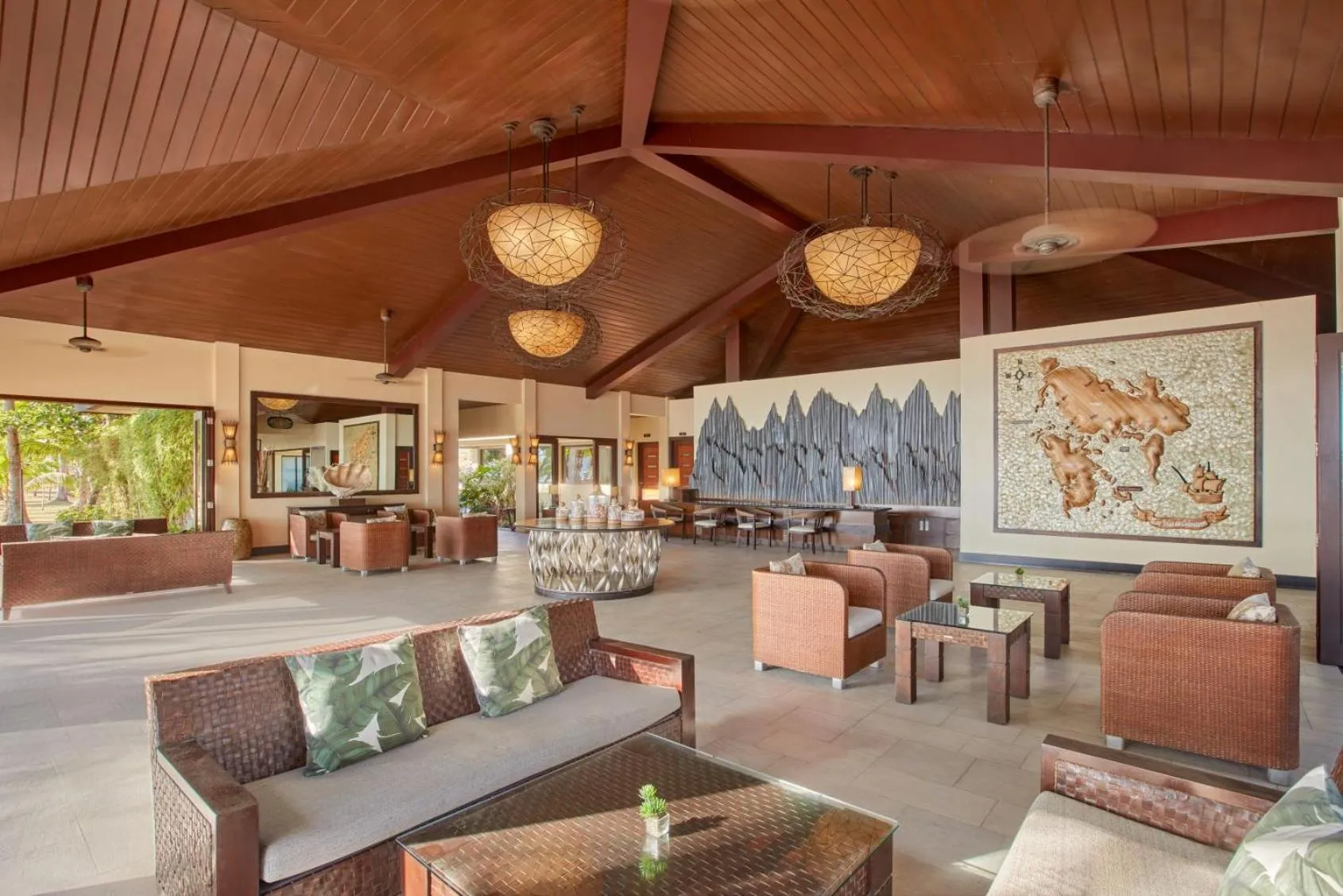 Lobby or reception in Two Seasons Coron Island Resort