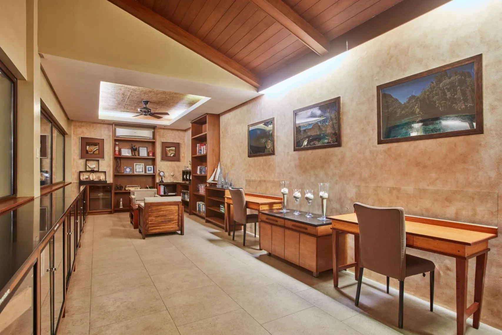 Game Room in Two Seasons Coron Island Resort