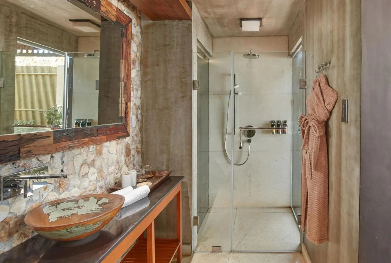 Bathroom in Two Seasons Coron Island Resort