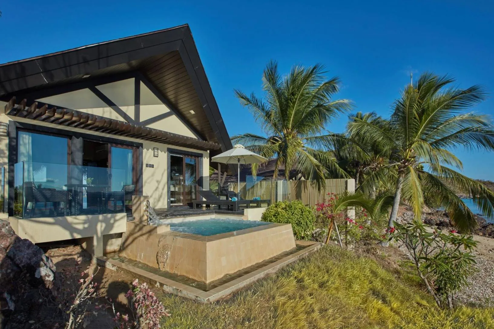 Facade/entrance in Two Seasons Coron Island Resort