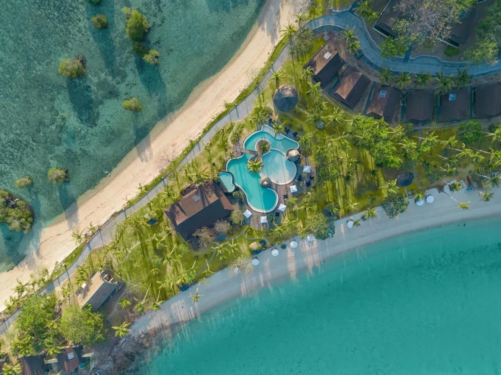 Bird's eye view in Two Seasons Coron Island Resort Bird's eye view in Two Seasons Coron Island Resort