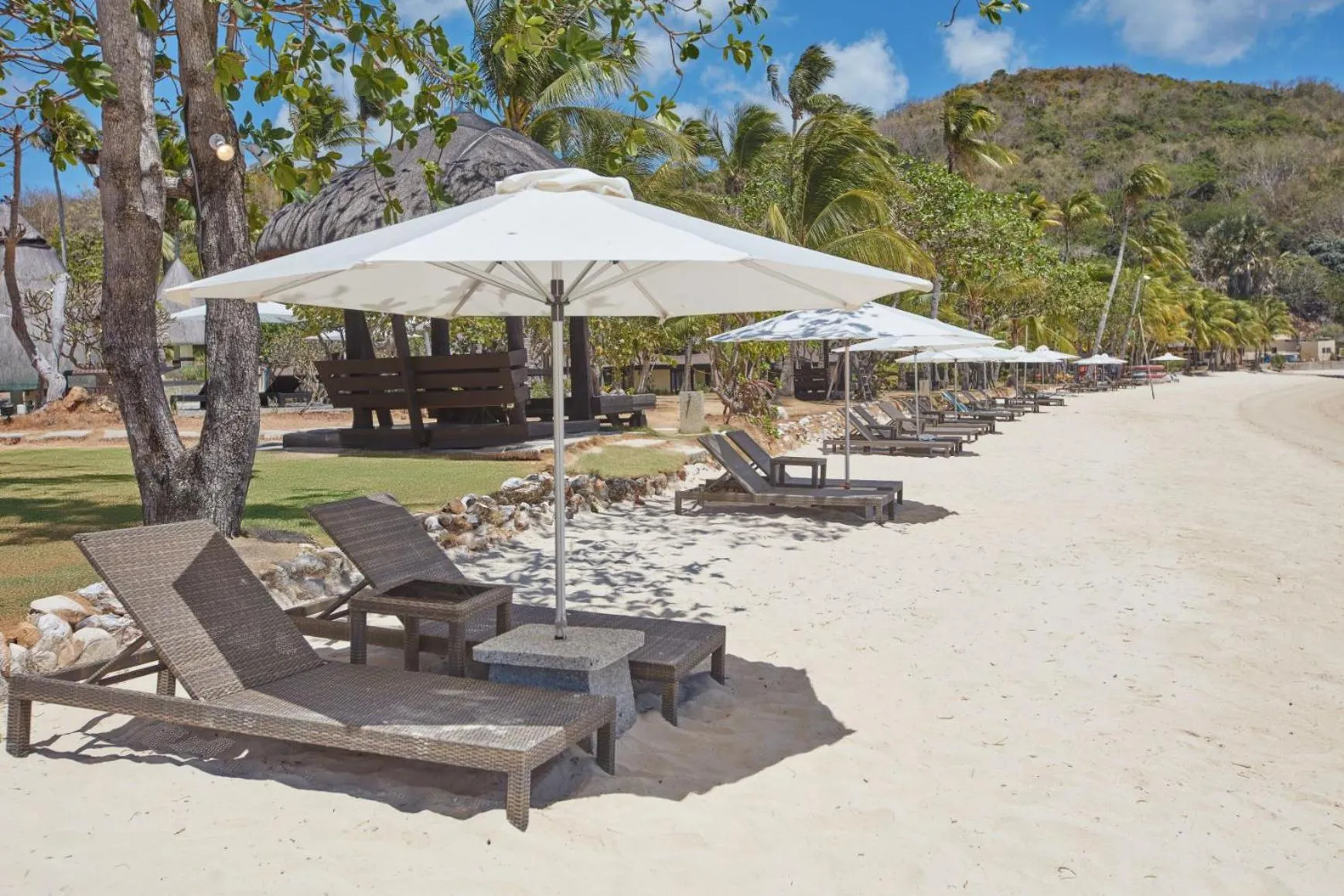 Beach in Two Seasons Coron Island Resort