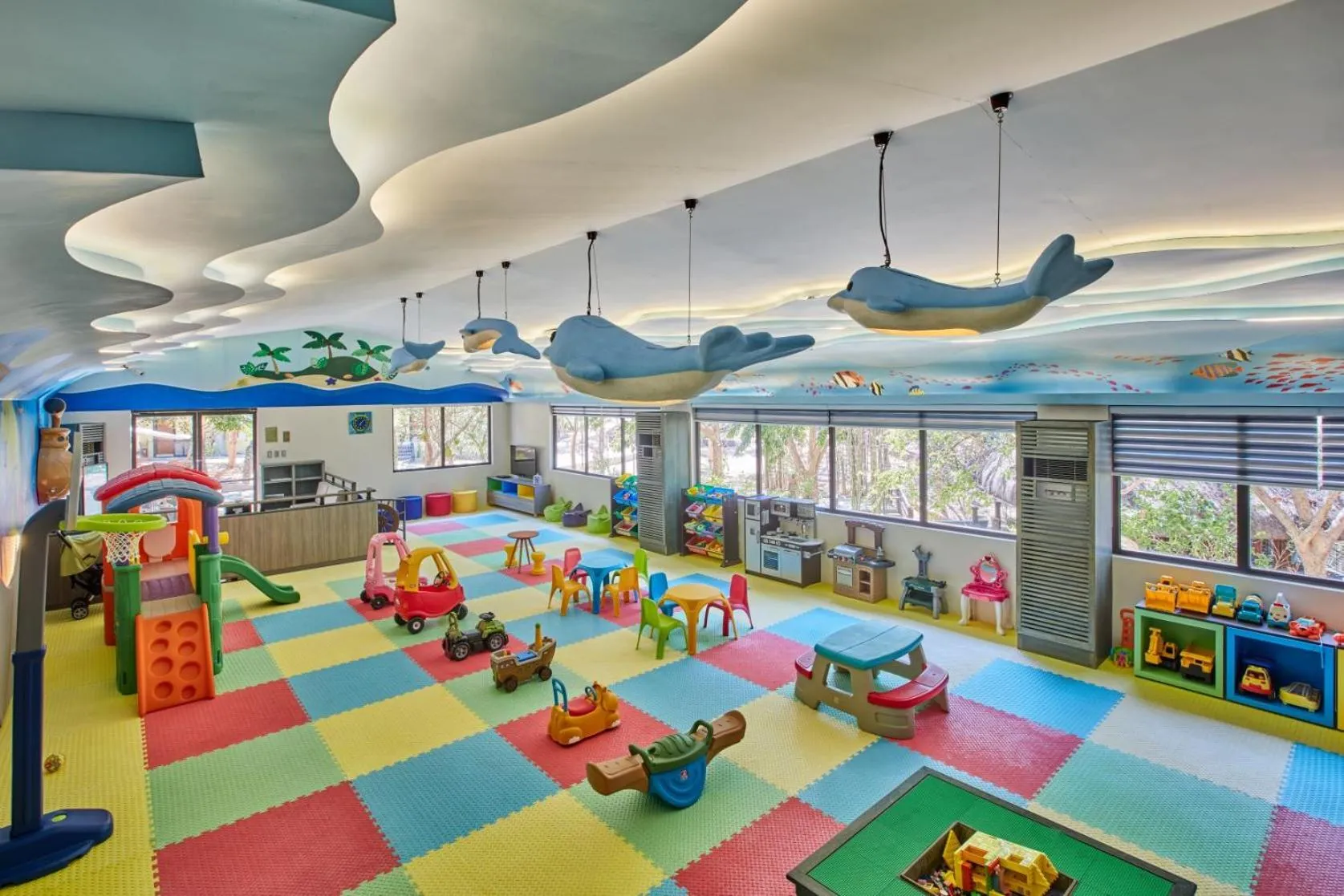 Children play ground in Two Seasons Coron Island Resort