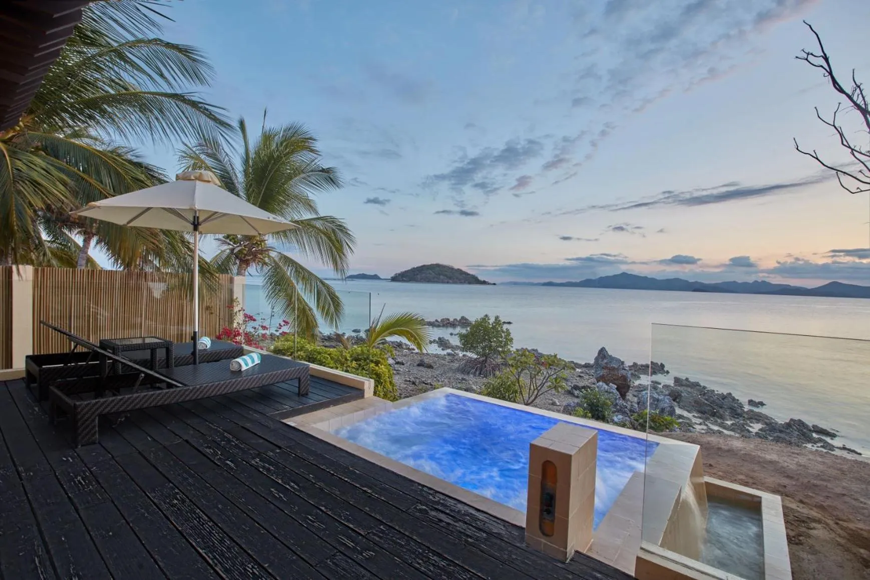 Sea view in Two Seasons Coron Island Resort