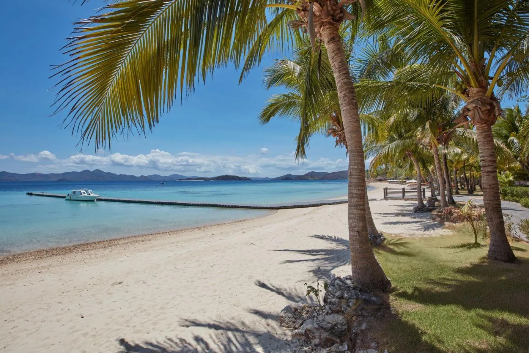 Beach in Two Seasons Coron Island Resort