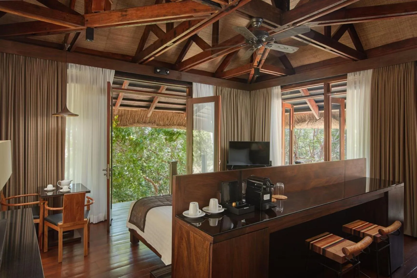 Bed in Two Seasons Coron Island Resort