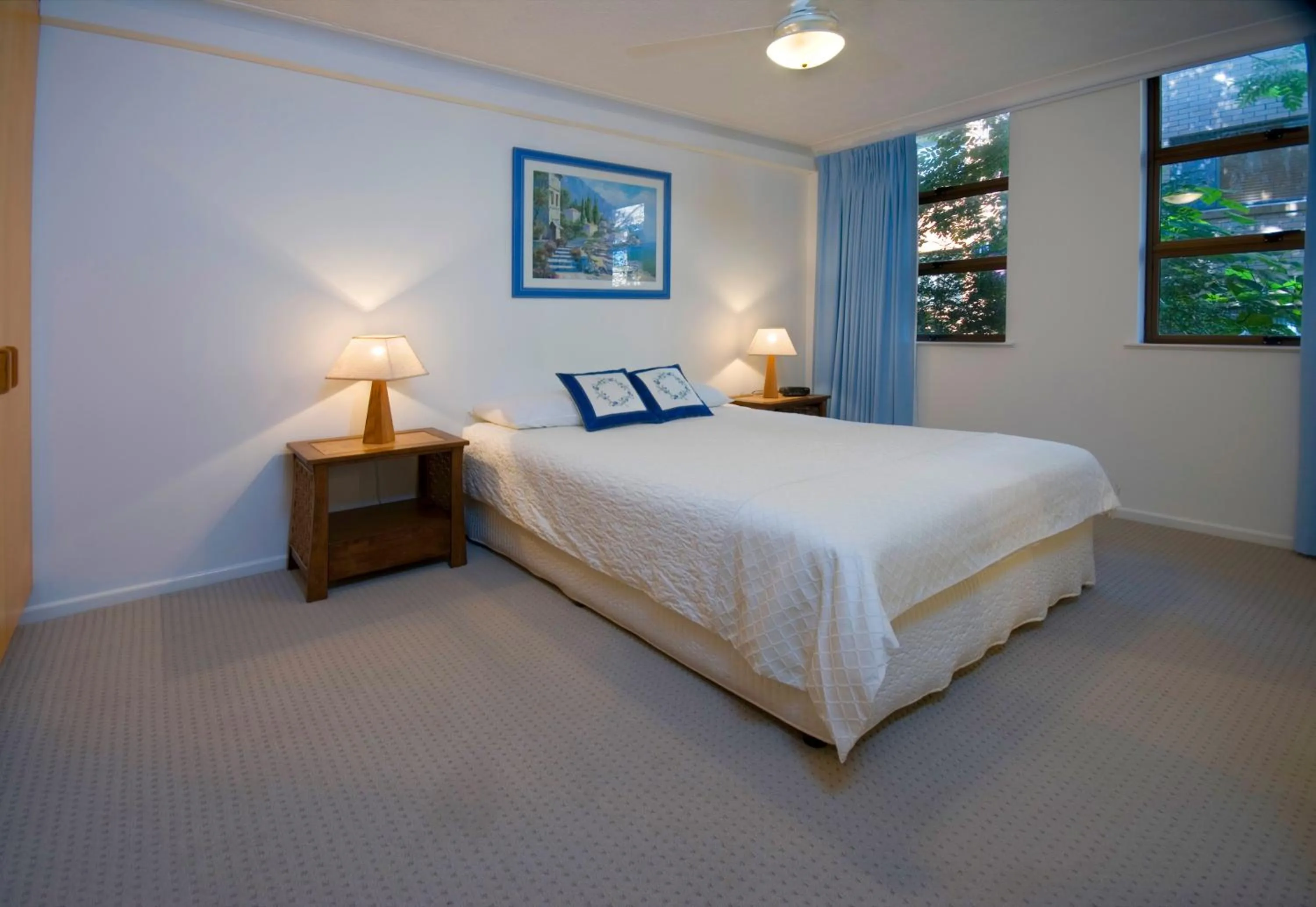 Bed in Headland Tropicana Resort