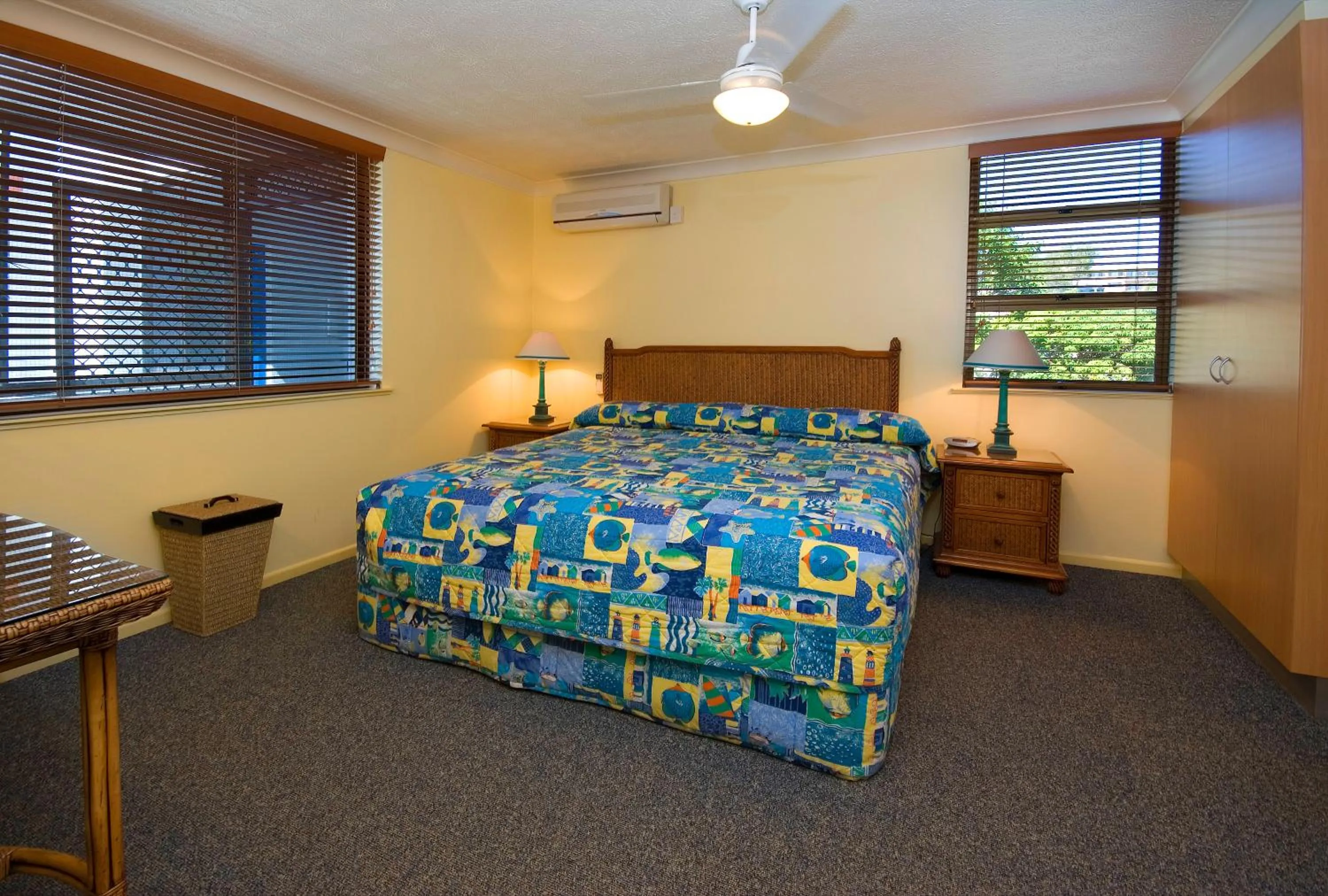 Bed in Headland Tropicana Resort