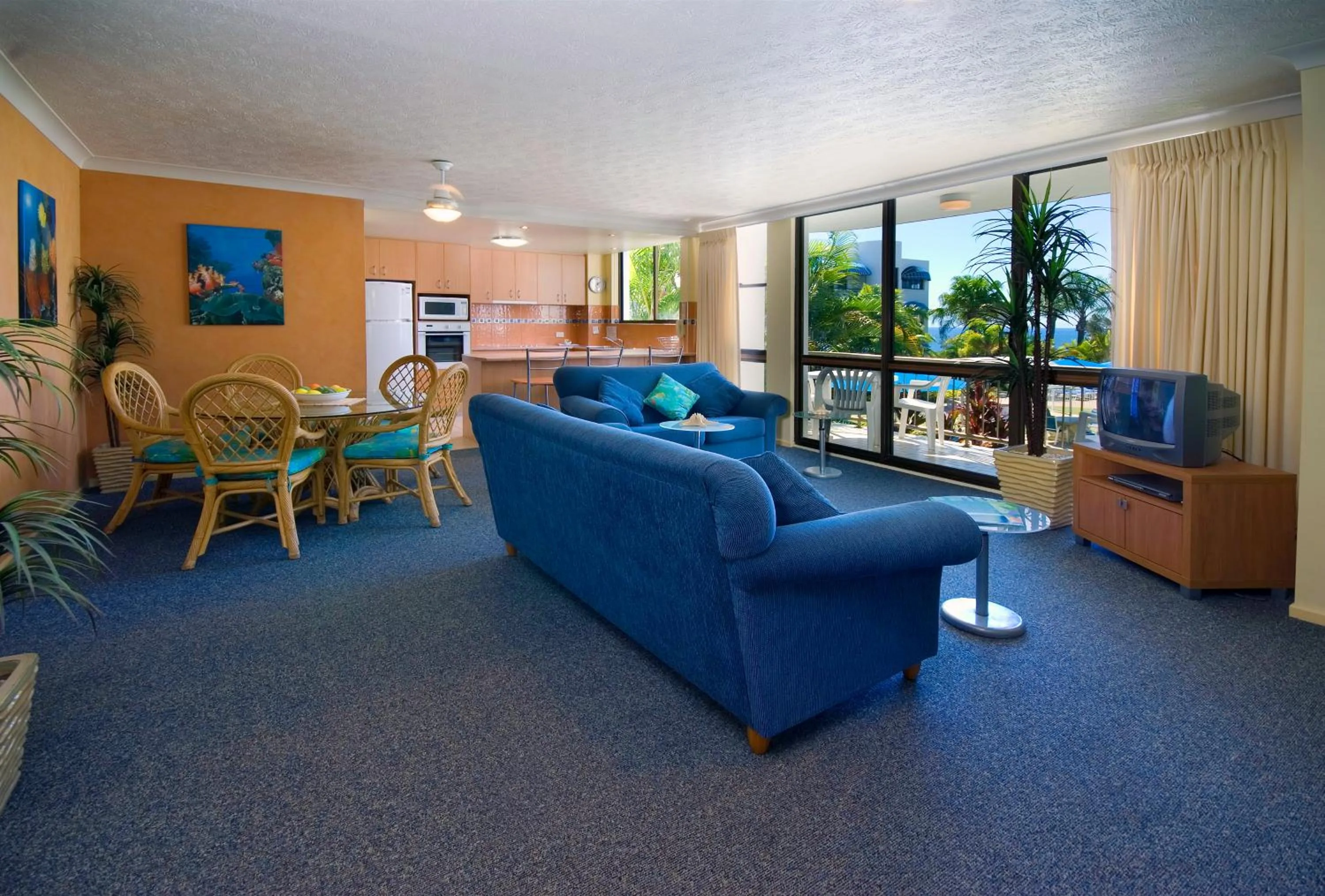 Seating area in Headland Tropicana Resort