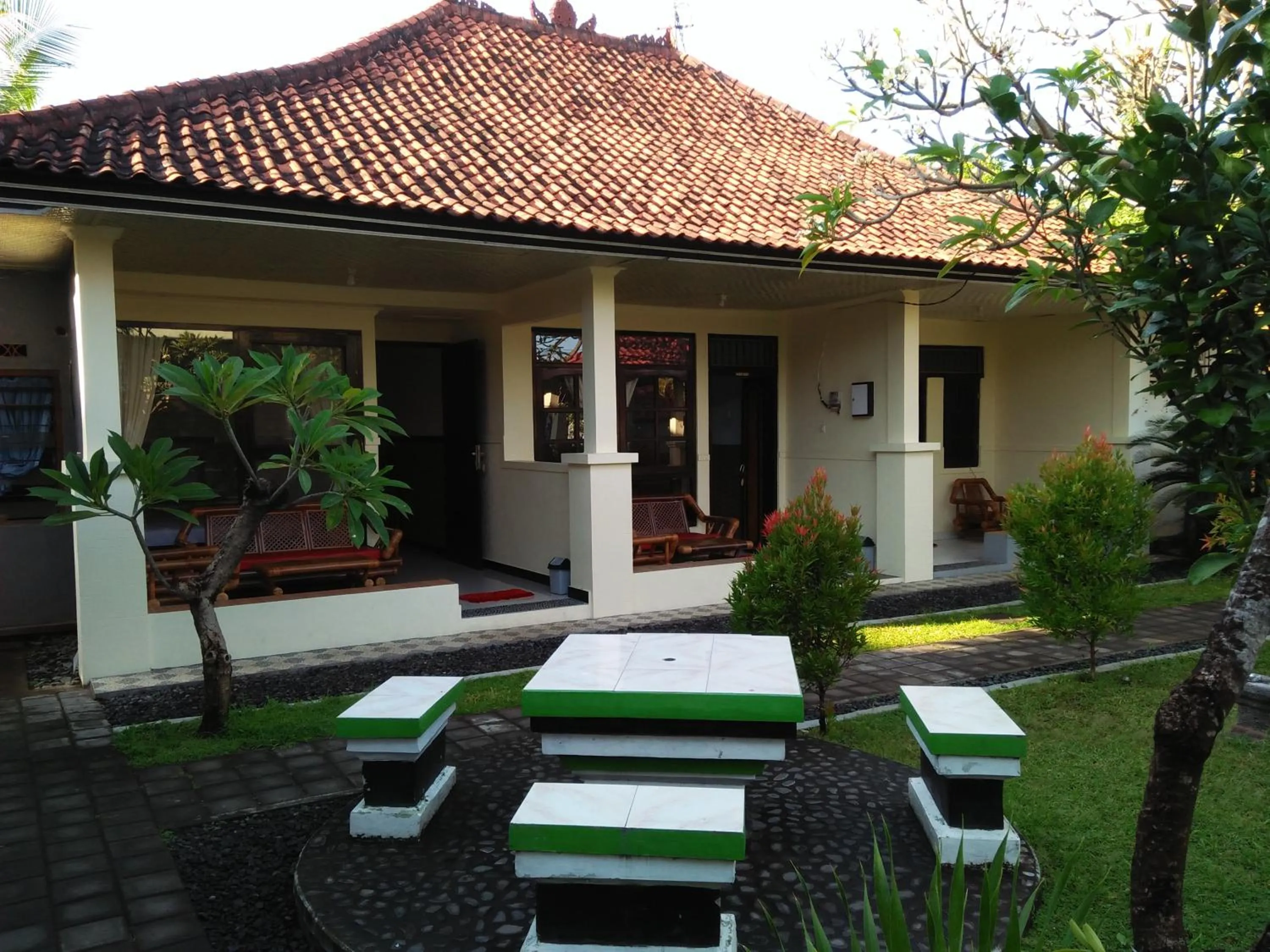 Balcony/Terrace in Puri Mandhara Lovina