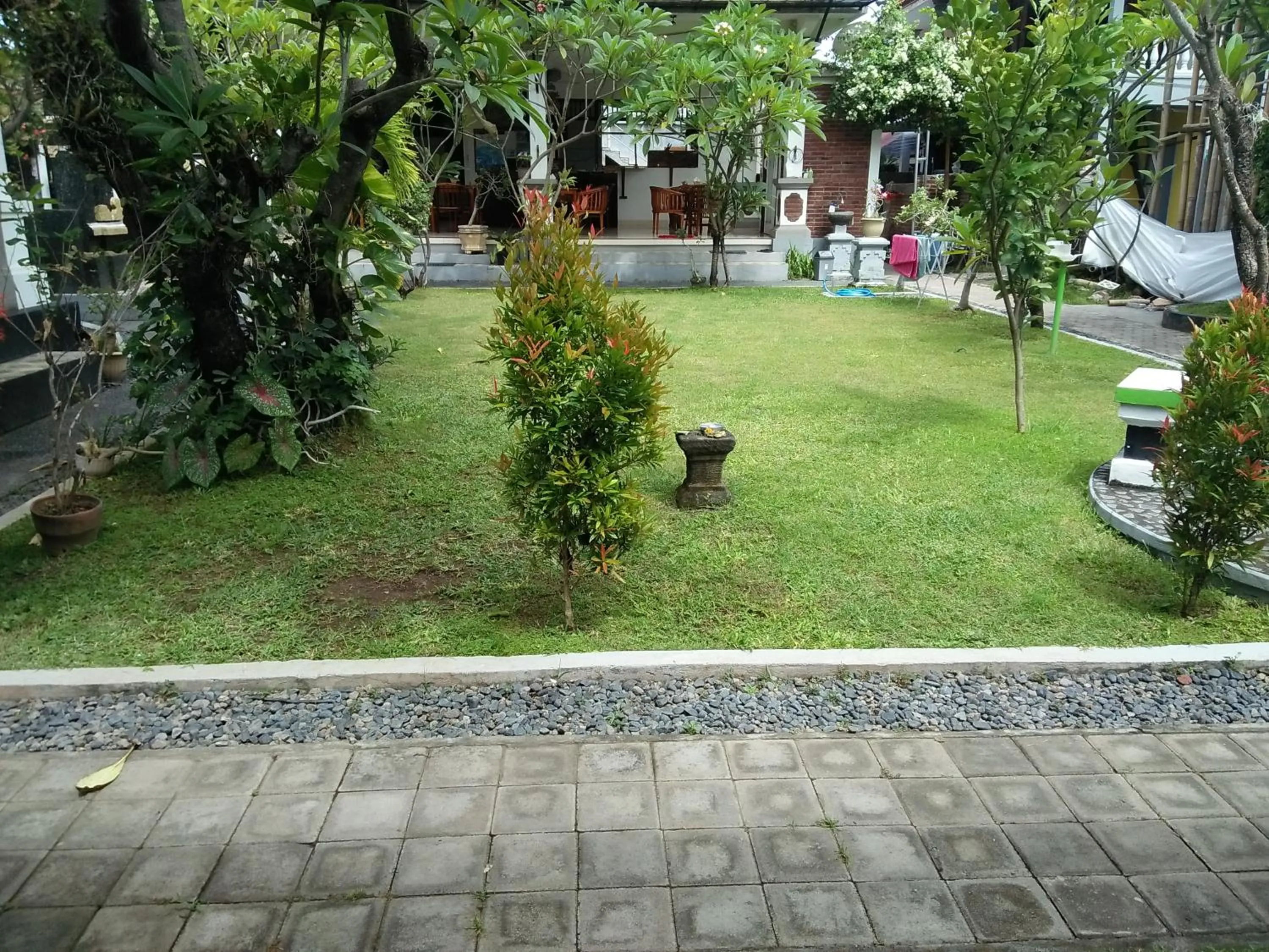 Garden view in Puri Mandhara Lovina