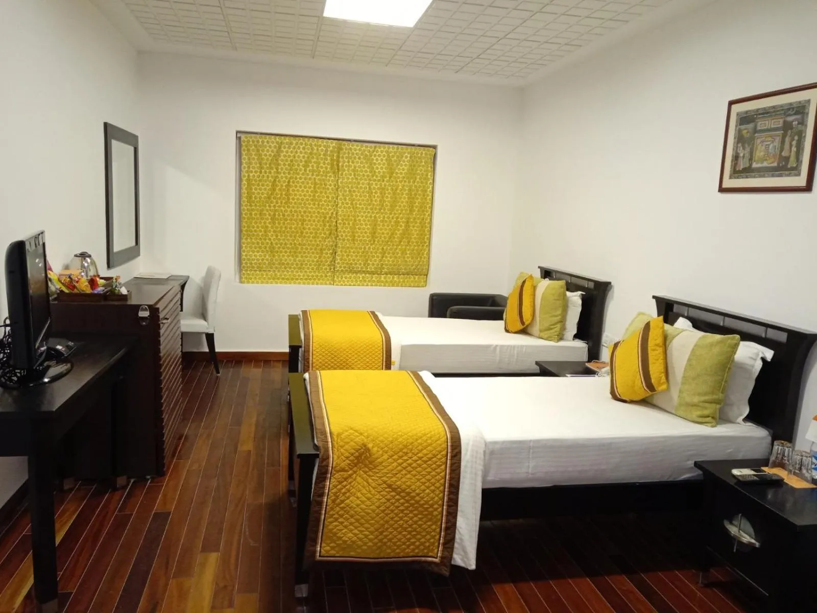 Photo of the whole room, Bed in Vedic Village Sriperumbudur formerly known as Citrus Hotel