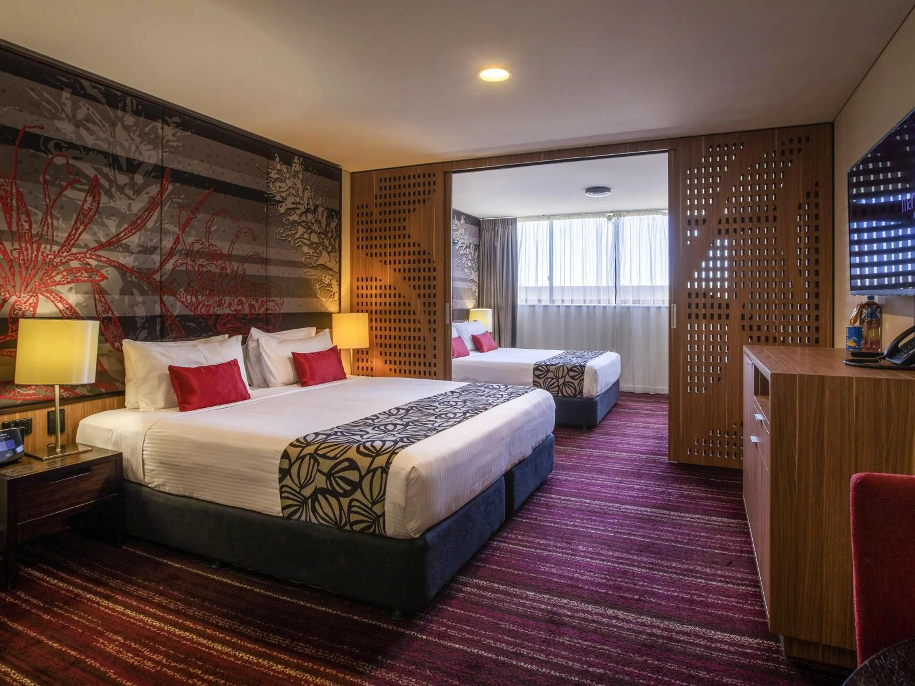 Bedroom, Bed in Mantra Gladstone