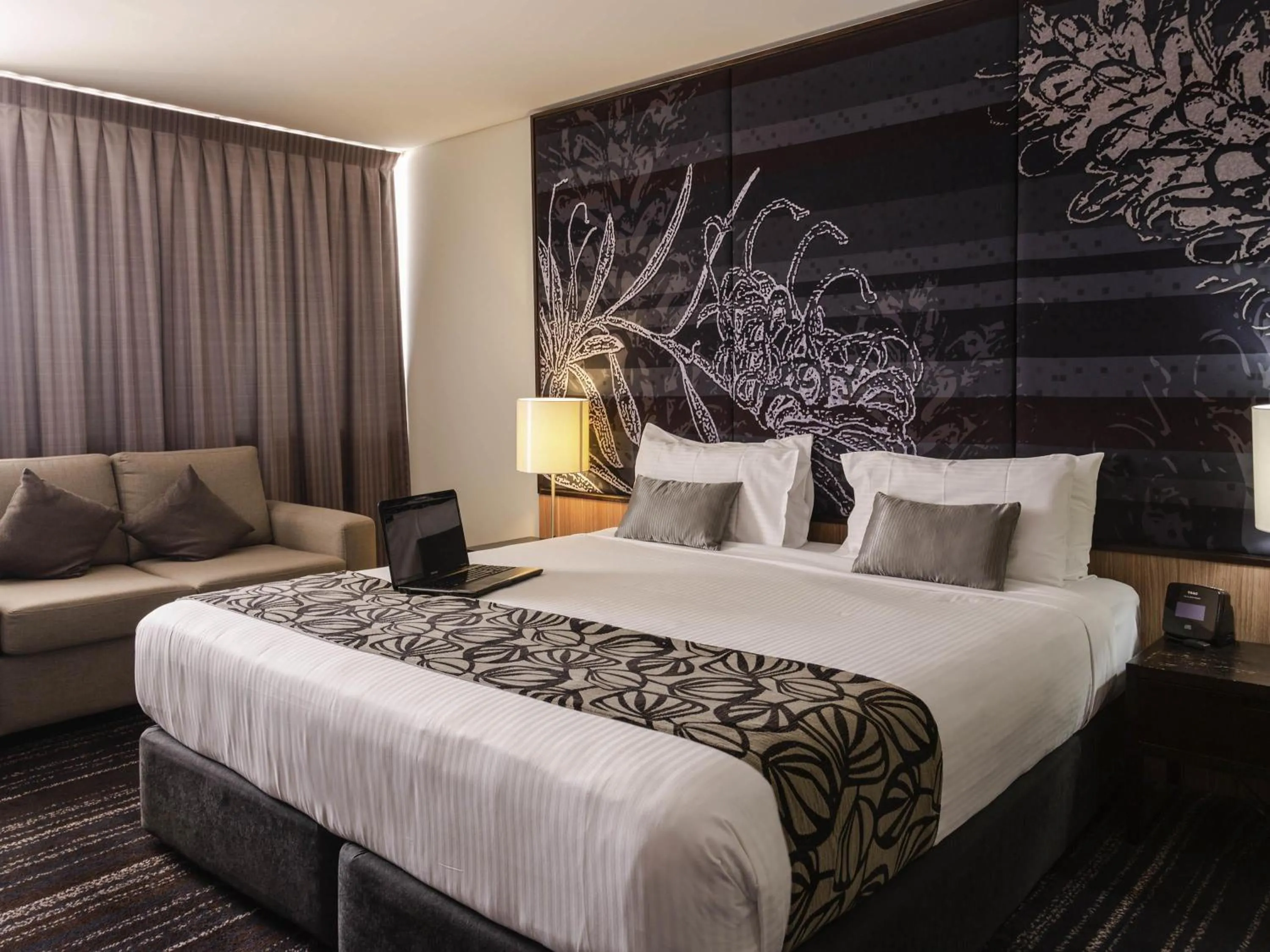 Bedroom, Bed in Mantra Gladstone