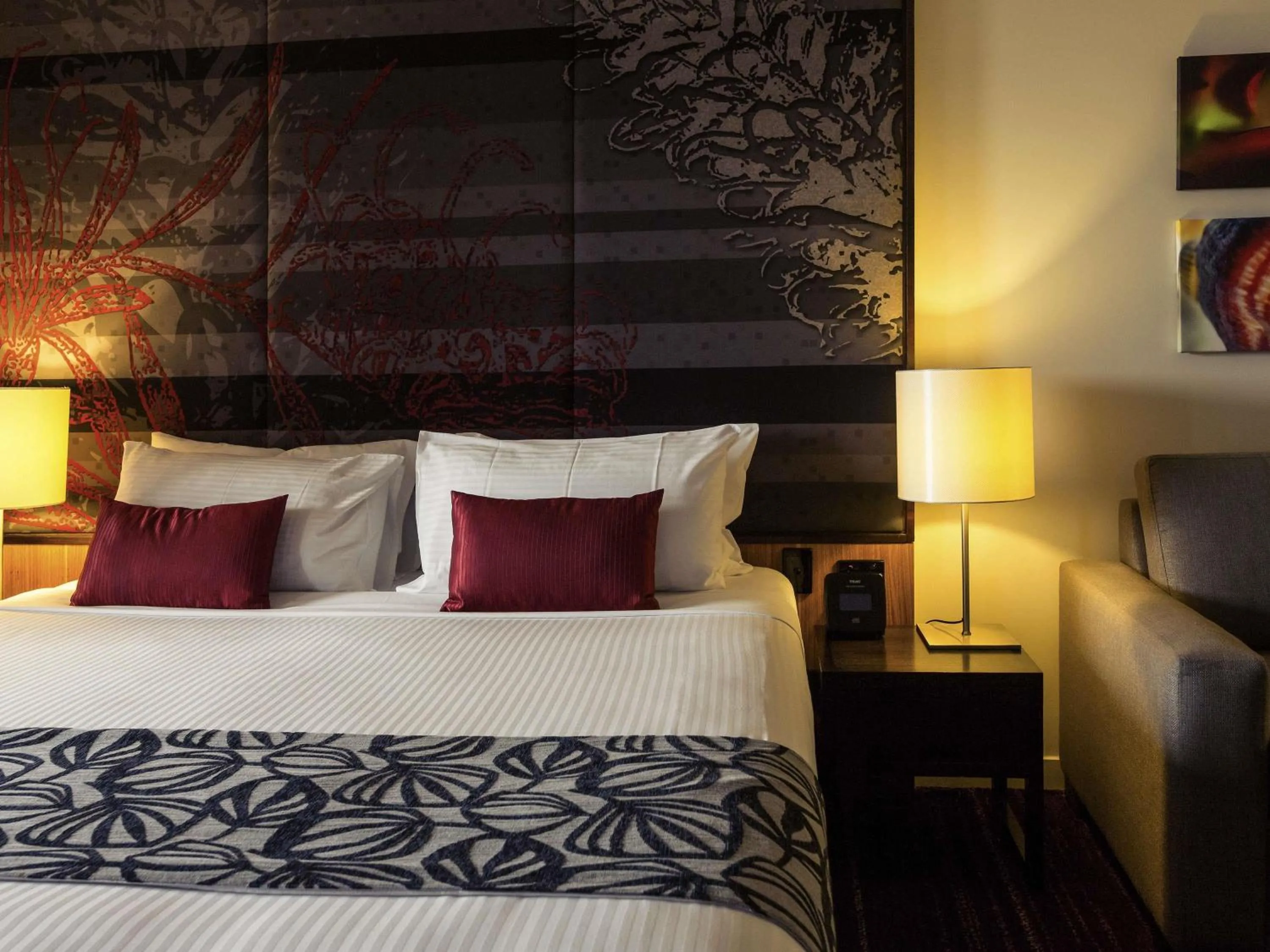 Bedroom, Bed in Mantra Gladstone