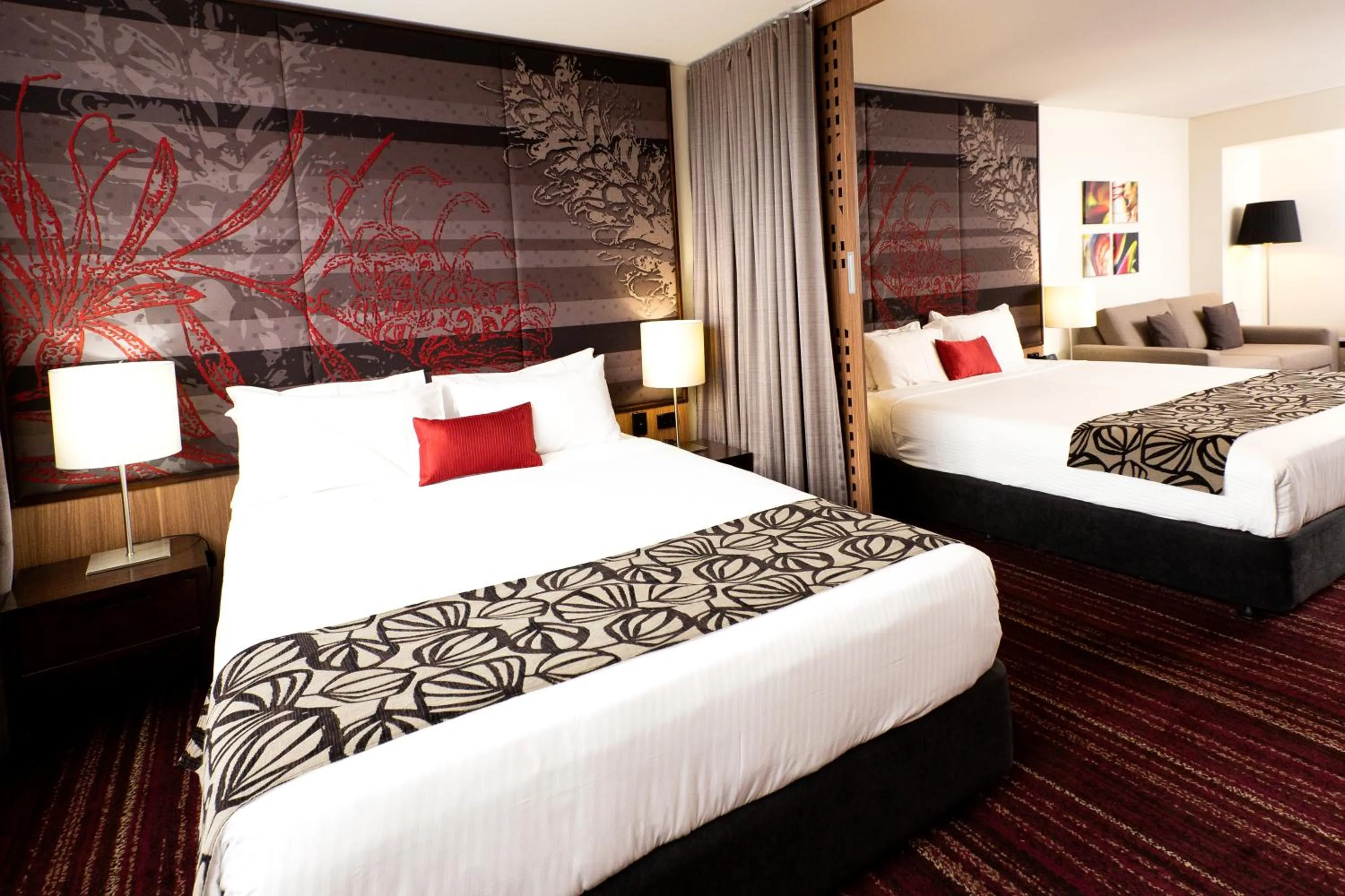 Bedroom, Bed in Mantra Gladstone