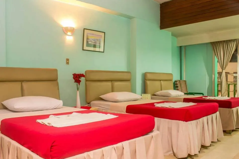 Facade/entrance, Bed in Benguet Prime Hotel