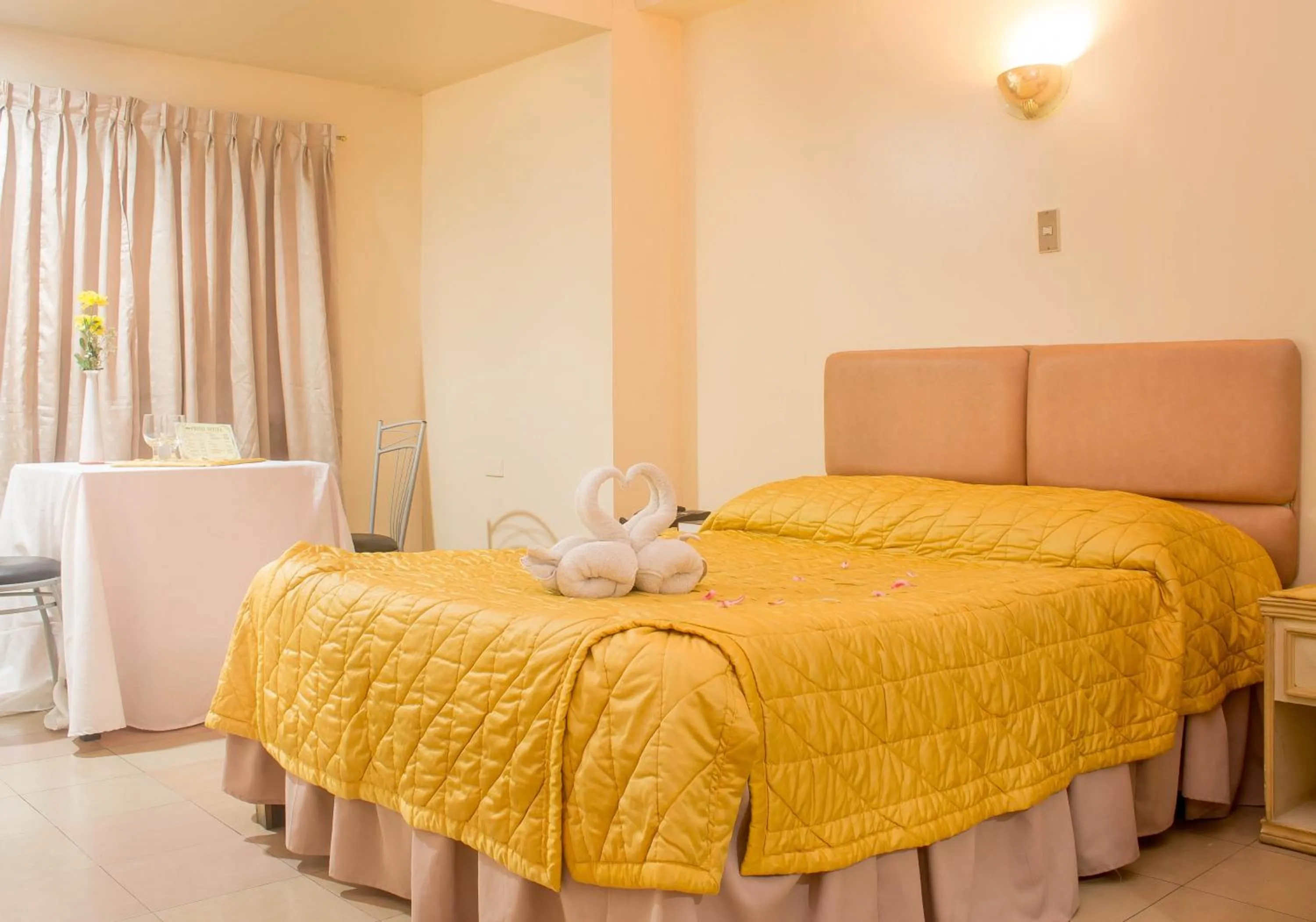 Bed in Benguet Prime Hotel