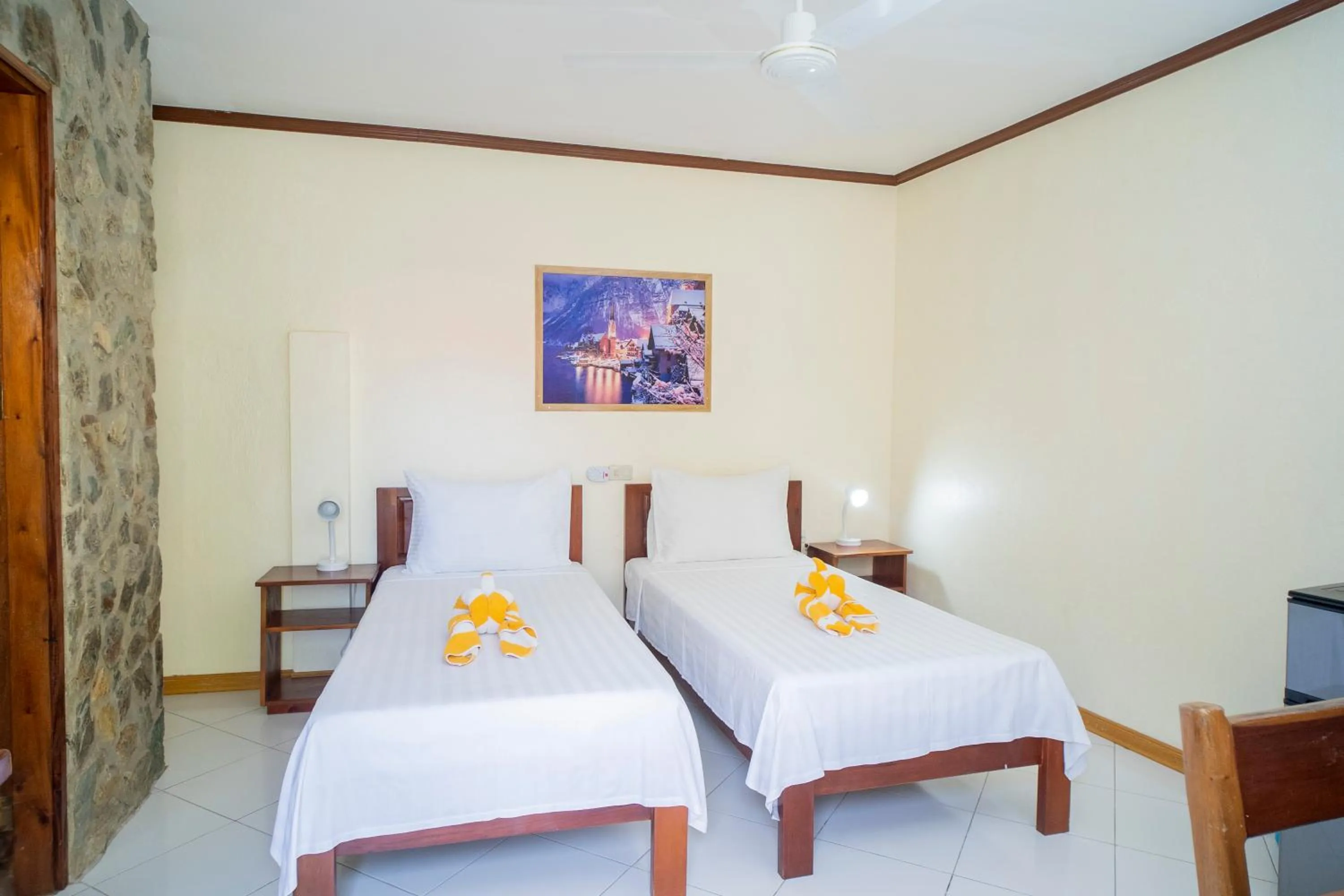 Bed in Alona Austria Resort