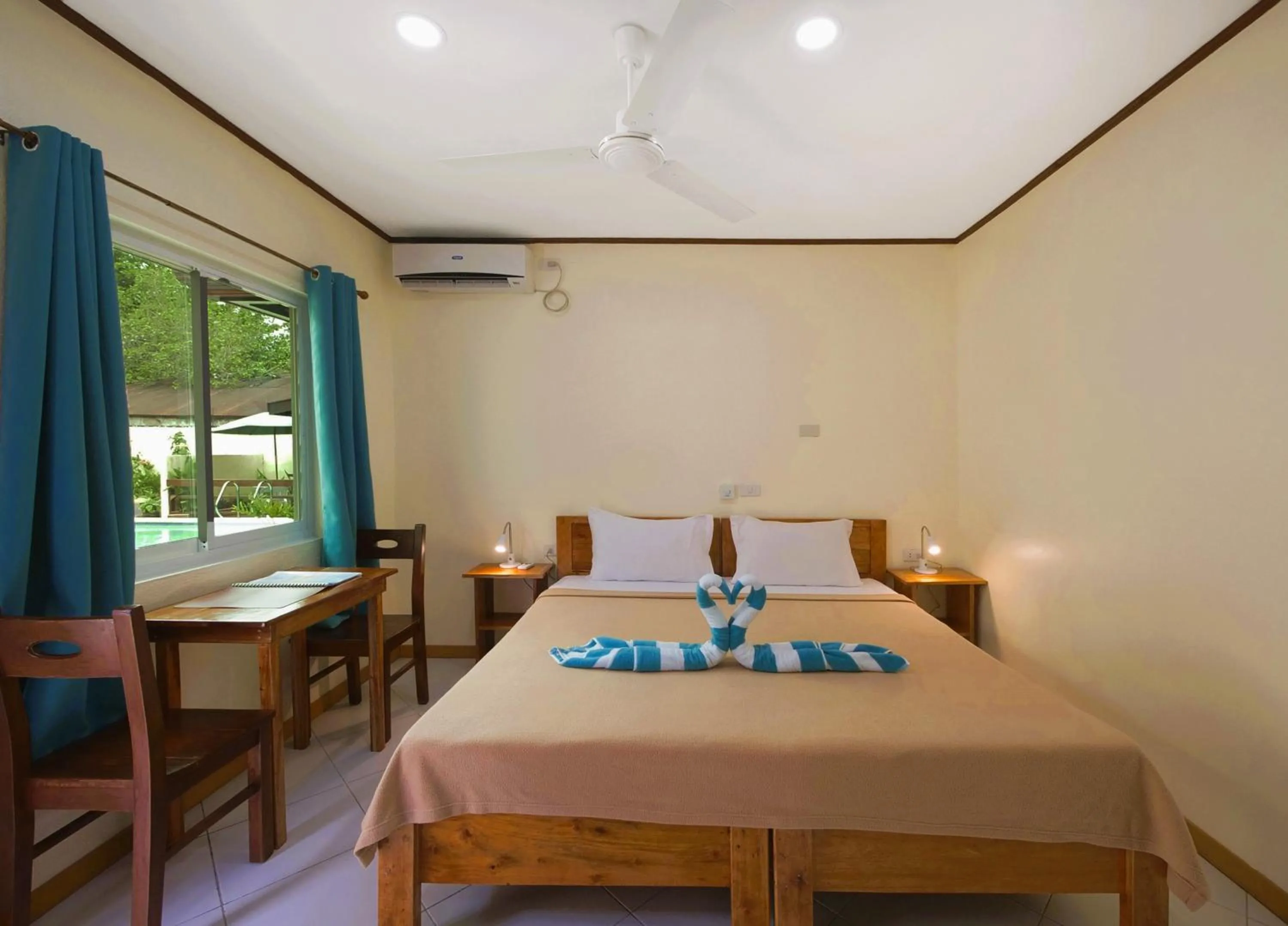 Bed in Alona Austria Resort