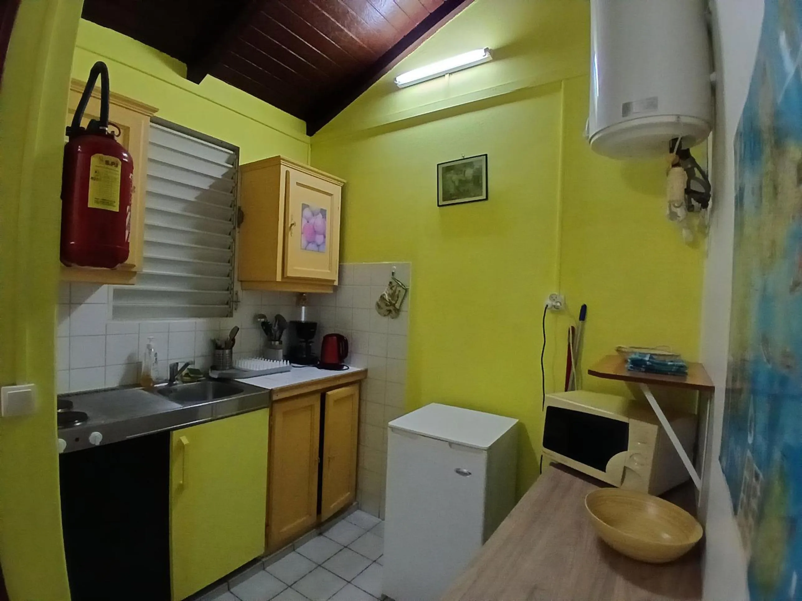 Kitchen or kitchenette in Résidence Les MANGUIERS OTANTIK