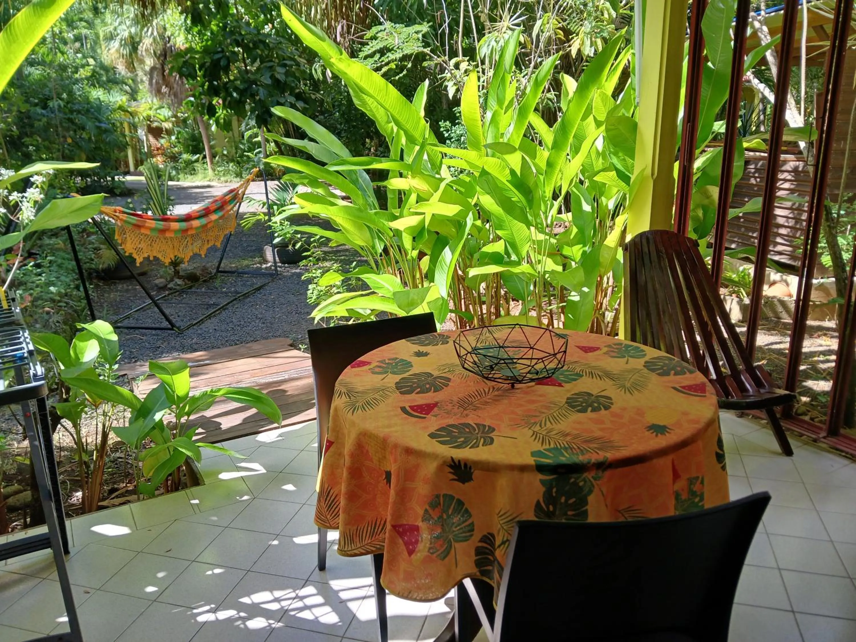 Patio in Résidence Les MANGUIERS OTANTIK